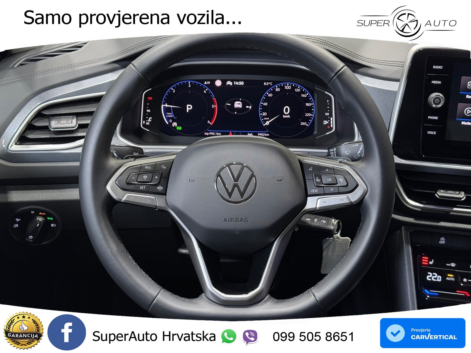 Volkswagen T-Roc I 2.0 TDI (150 KS) DSG LED+GR SJED+ACC