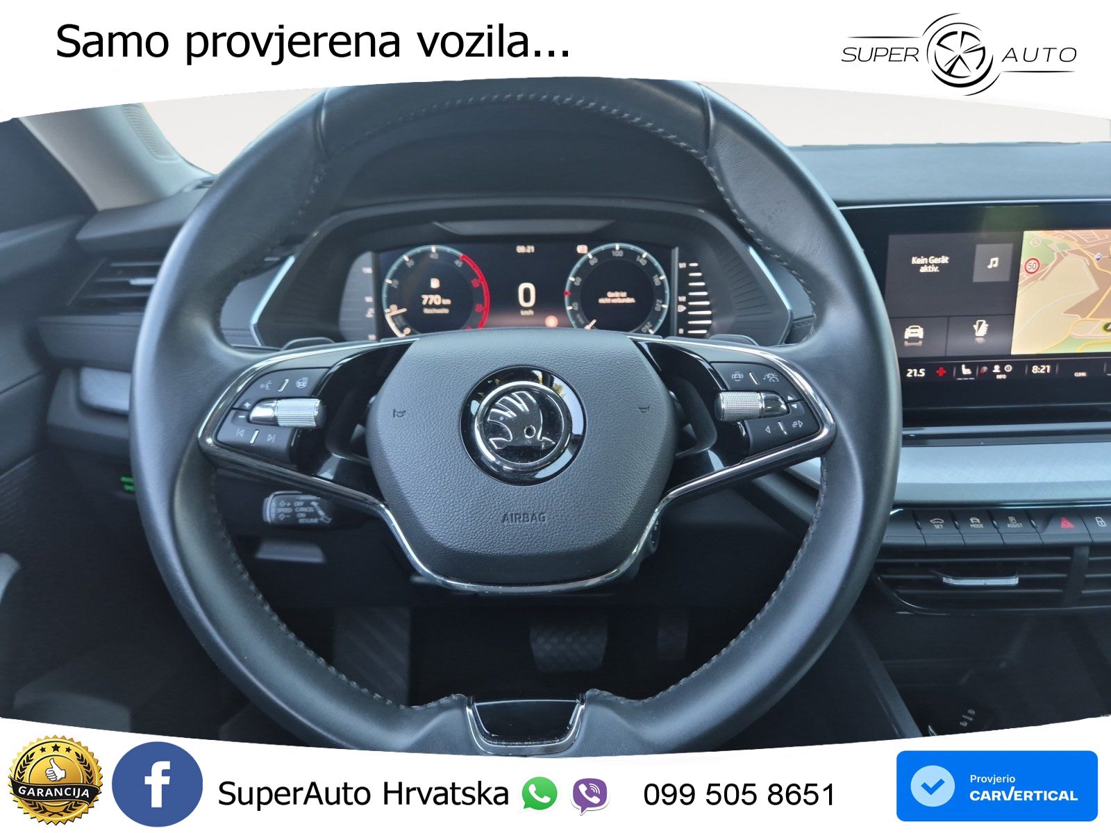 Škoda Octavia Combi 2.0 TDI (150 KS) DSG LED+GR SJED+ACC
