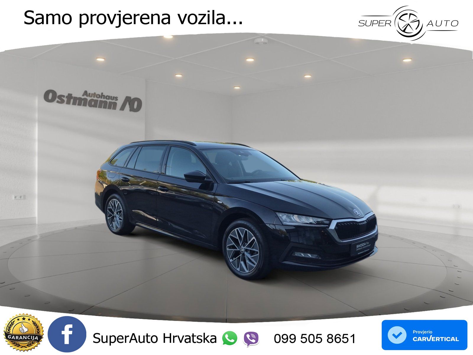 Škoda Octavia Combi 2.0 TDI (150 KS) DSG LED+GR SJED+ACC