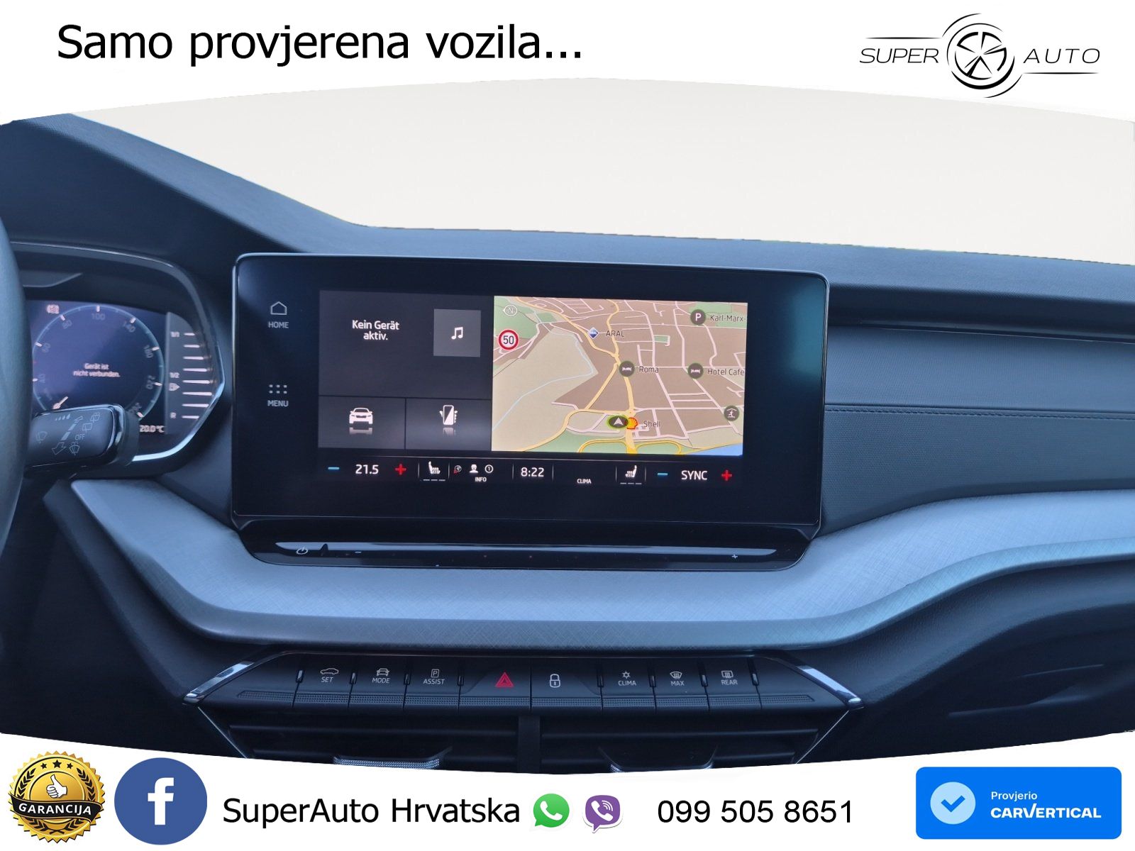 Škoda Octavia Combi 2.0 TDI (150 KS) DSG LED+GR SJED+ACC