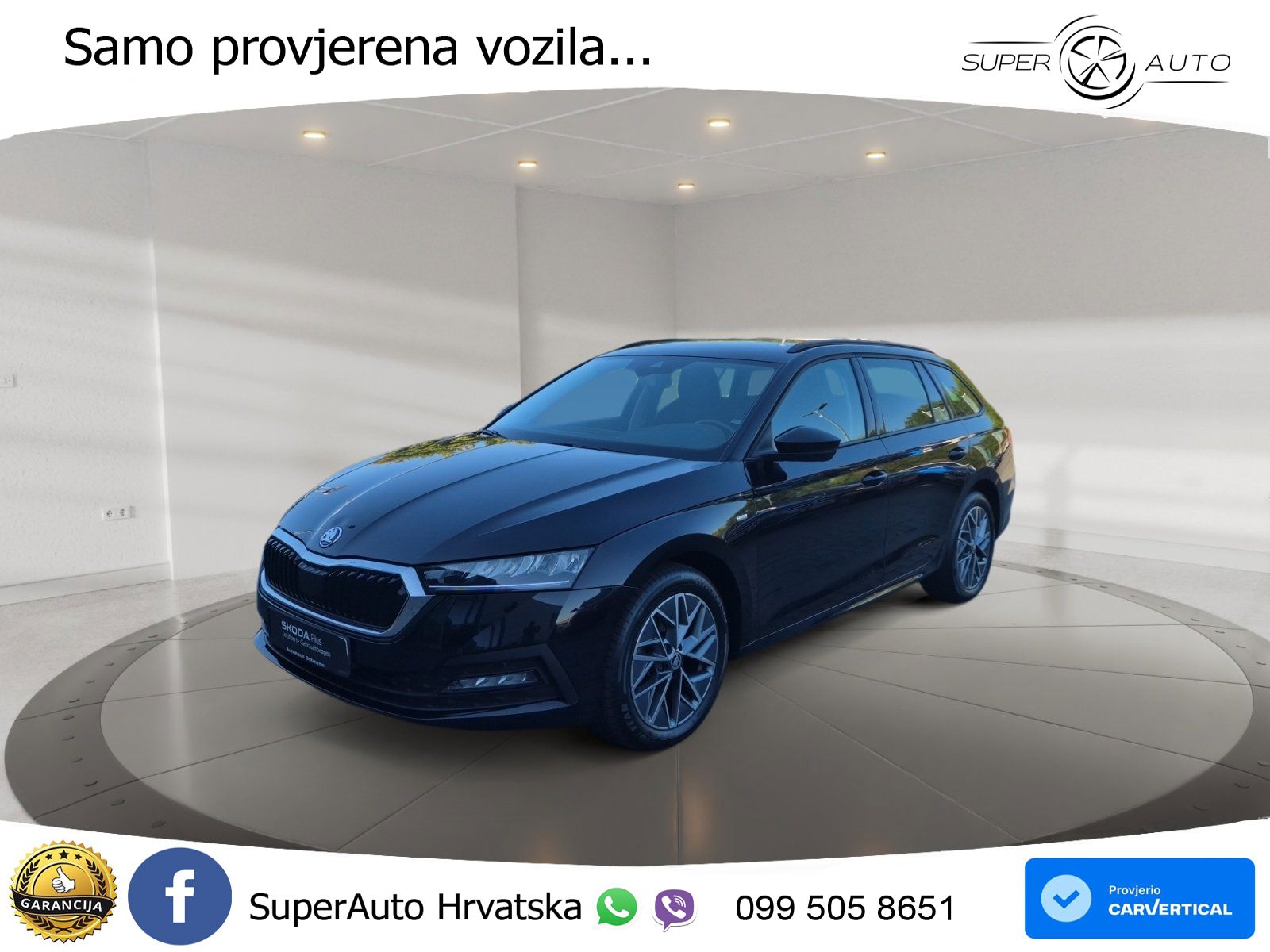 Škoda Octavia Combi 2.0 TDI (150 KS) DSG LED+GR SJED+ACC