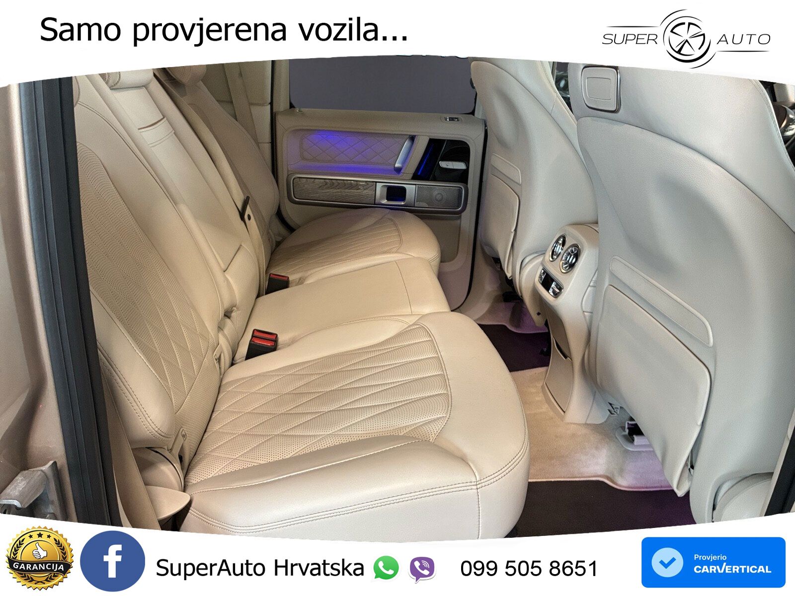 Mercedes AMG G 63 Long V8 (585 KS) 4MATIC 9G-TRONIC AMG SPEEDSHIFT PLUS LED+ACC