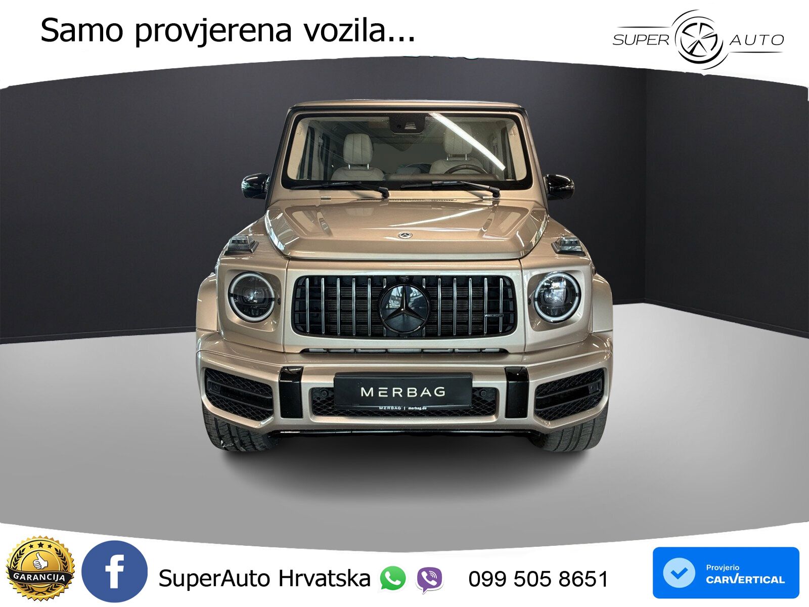 Mercedes AMG G 63 Long V8 (585 KS) 4MATIC 9G-TRONIC AMG SPEEDSHIFT PLUS LED+ACC