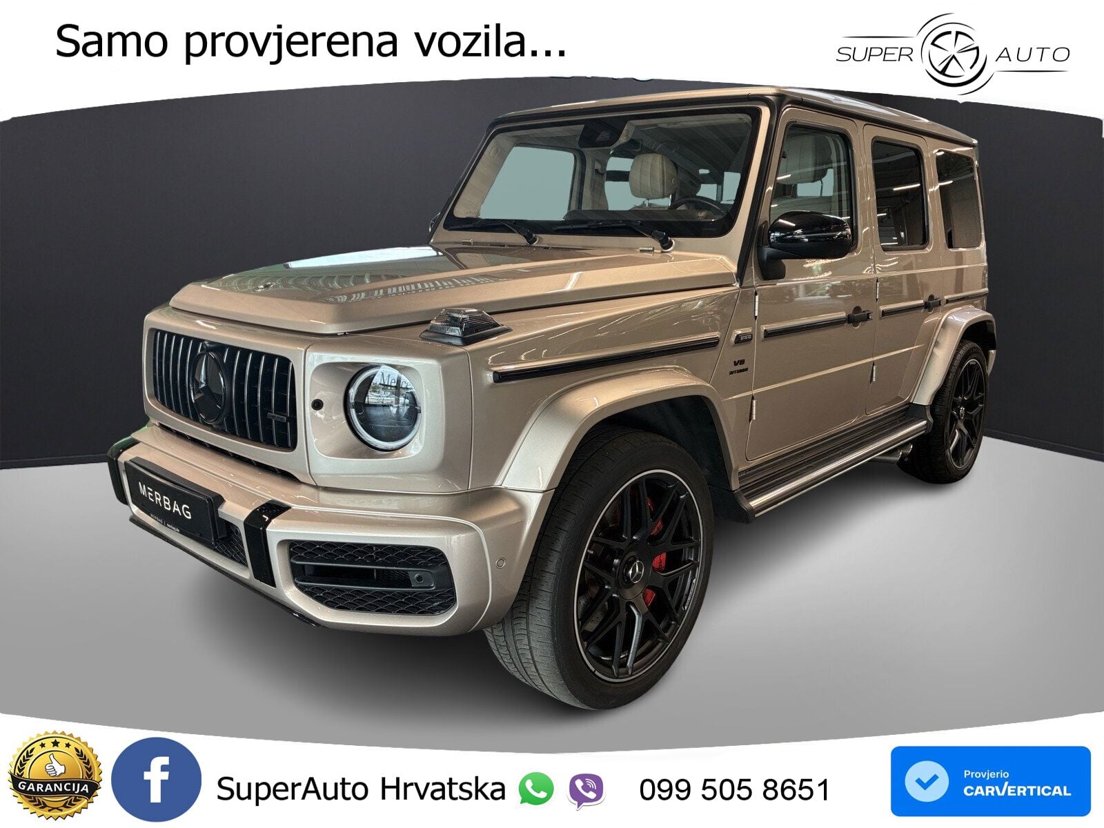 Mercedes AMG G 63 Long V8 (585 KS) 4MATIC 9G-TRONIC AMG SPEEDSHIFT PLUS LED+ACC