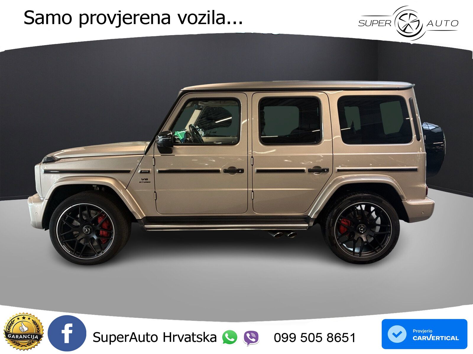 Mercedes AMG G 63 Long V8 (585 KS) 4MATIC 9G-TRONIC AMG SPEEDSHIFT PLUS LED+ACC