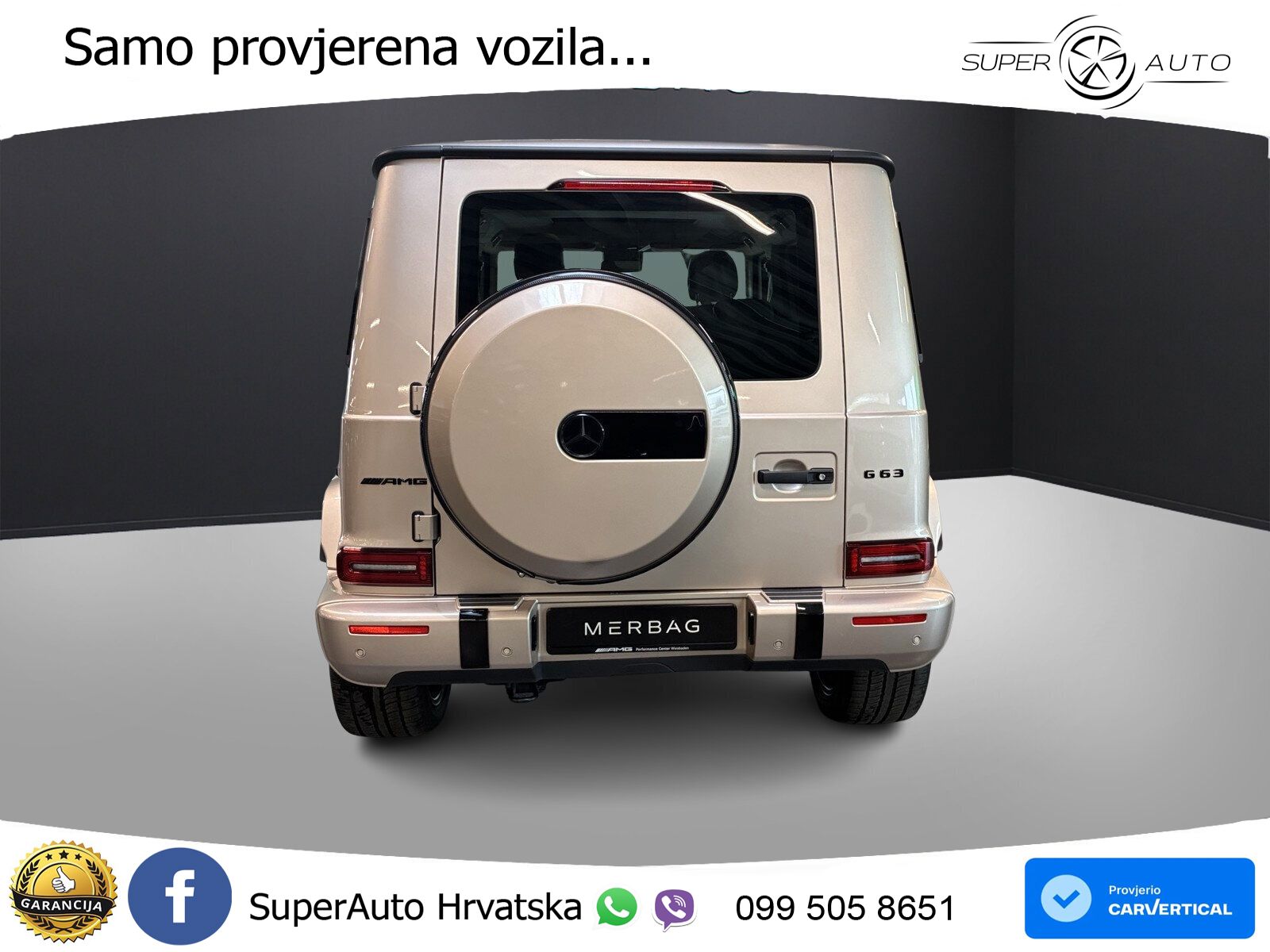 Mercedes AMG G 63 Long V8 (585 KS) 4MATIC 9G-TRONIC AMG SPEEDSHIFT PLUS LED+ACC