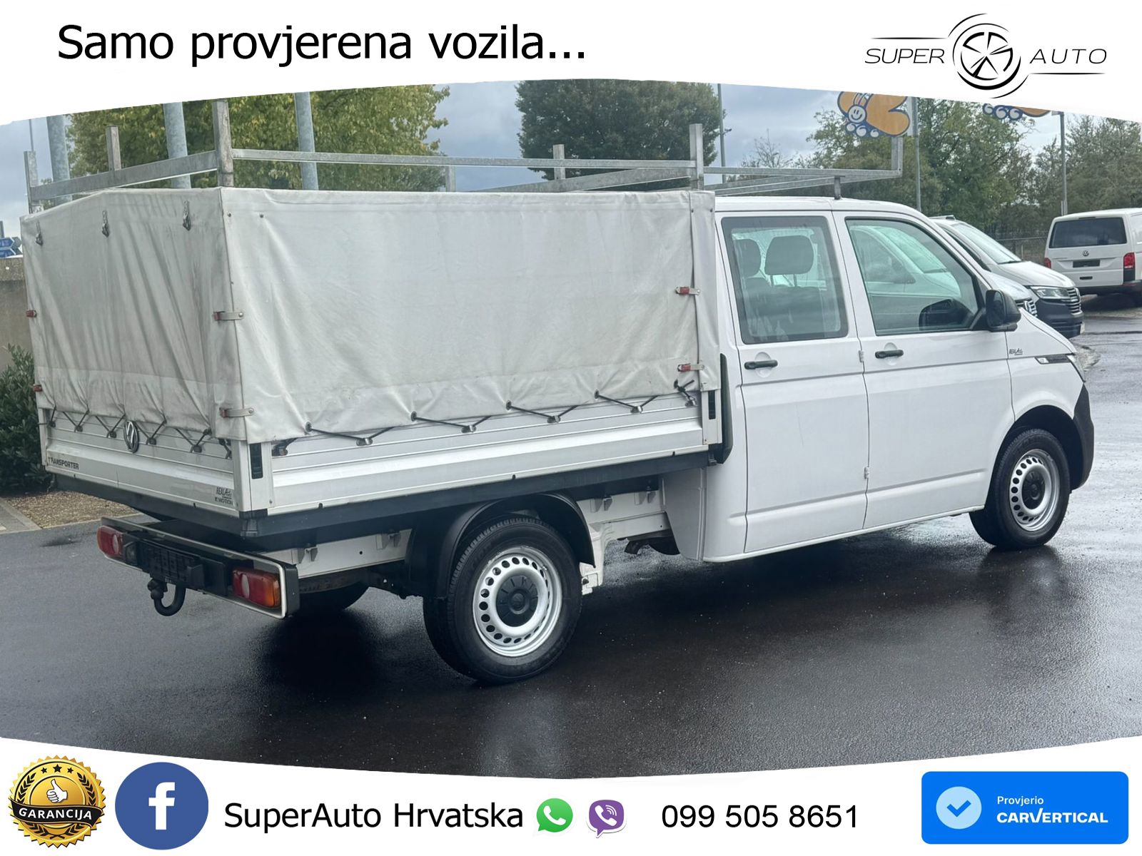 Volkswagen T6.1 Transporter Doka/Pritsche DSG 4Motion Klima 150 KS