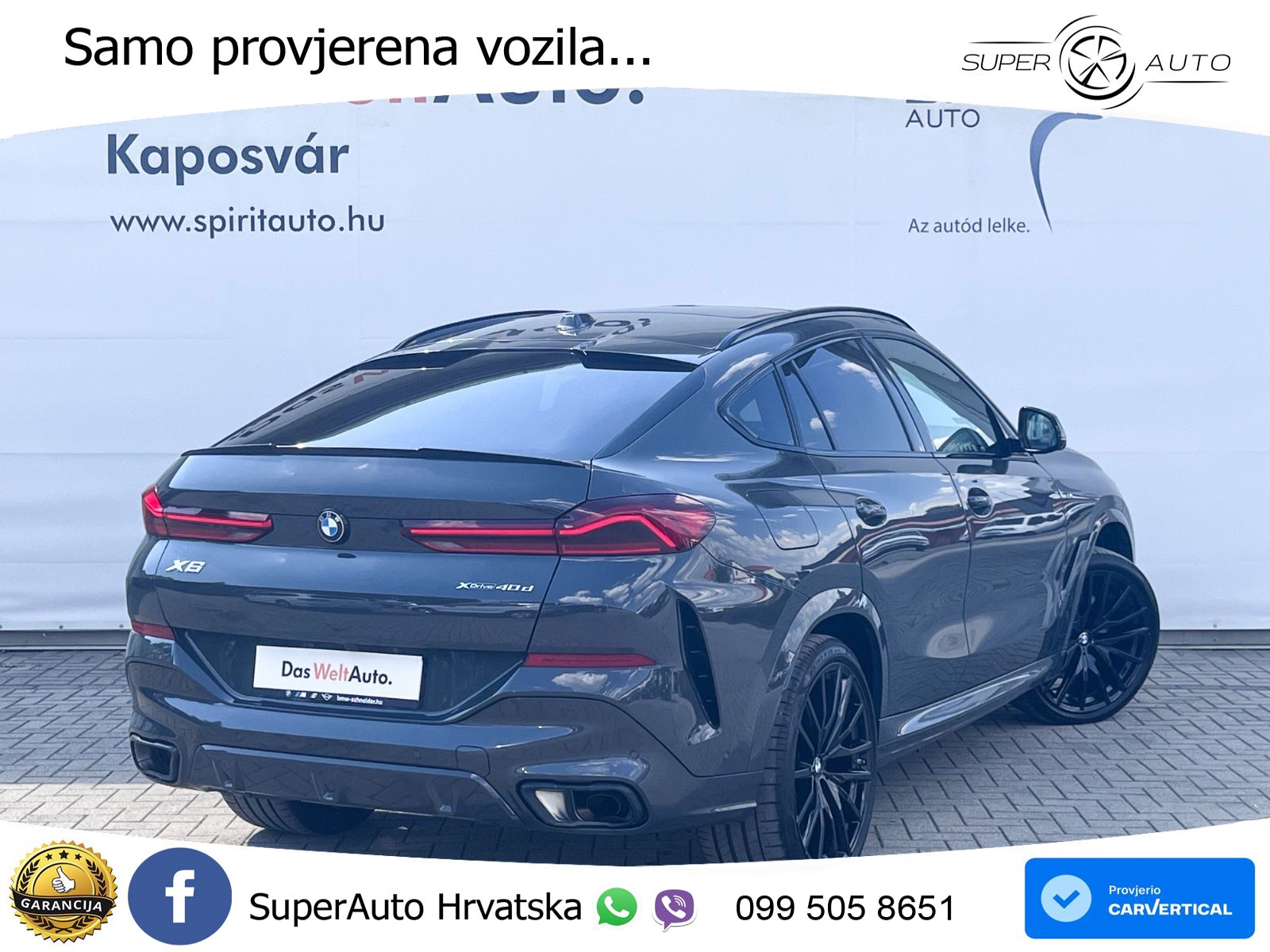 BMW X6 40d (352 KS) xDrive Steptronic LED+GR SJED+ACC