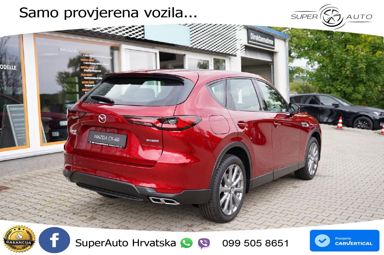 Mazda CX-60 2.5 e-Skyactiv (328 KS) AWD Automatic LED+GR SJED+ACC