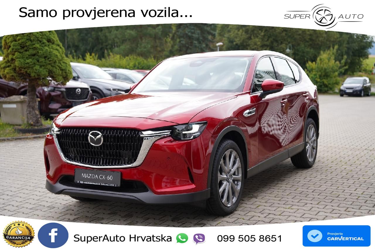 Mazda CX-60 2.5 e-Skyactiv (328 KS) AWD Automatic LED+GR SJED+ACC
