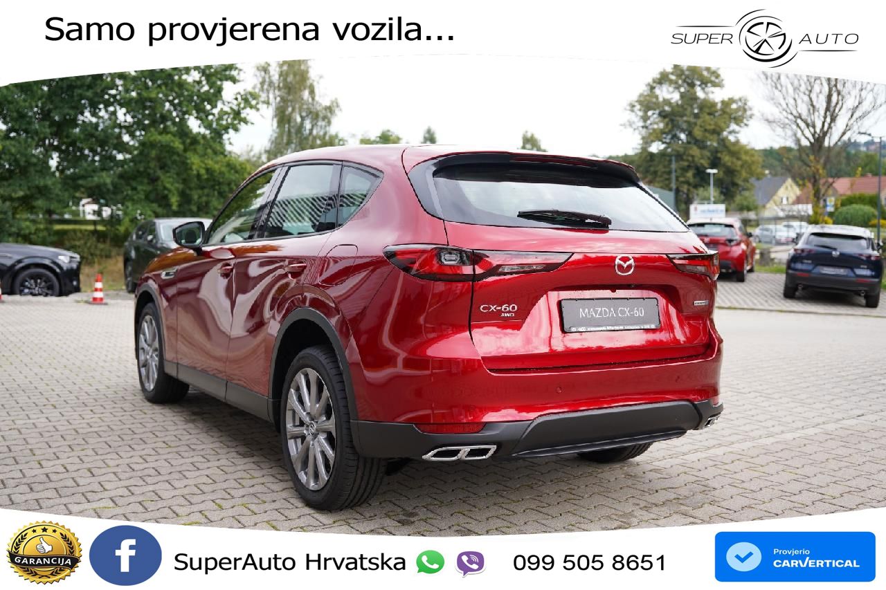 Mazda CX-60 2.5 e-Skyactiv (328 KS) AWD Automatic LED+GR SJED+ACC