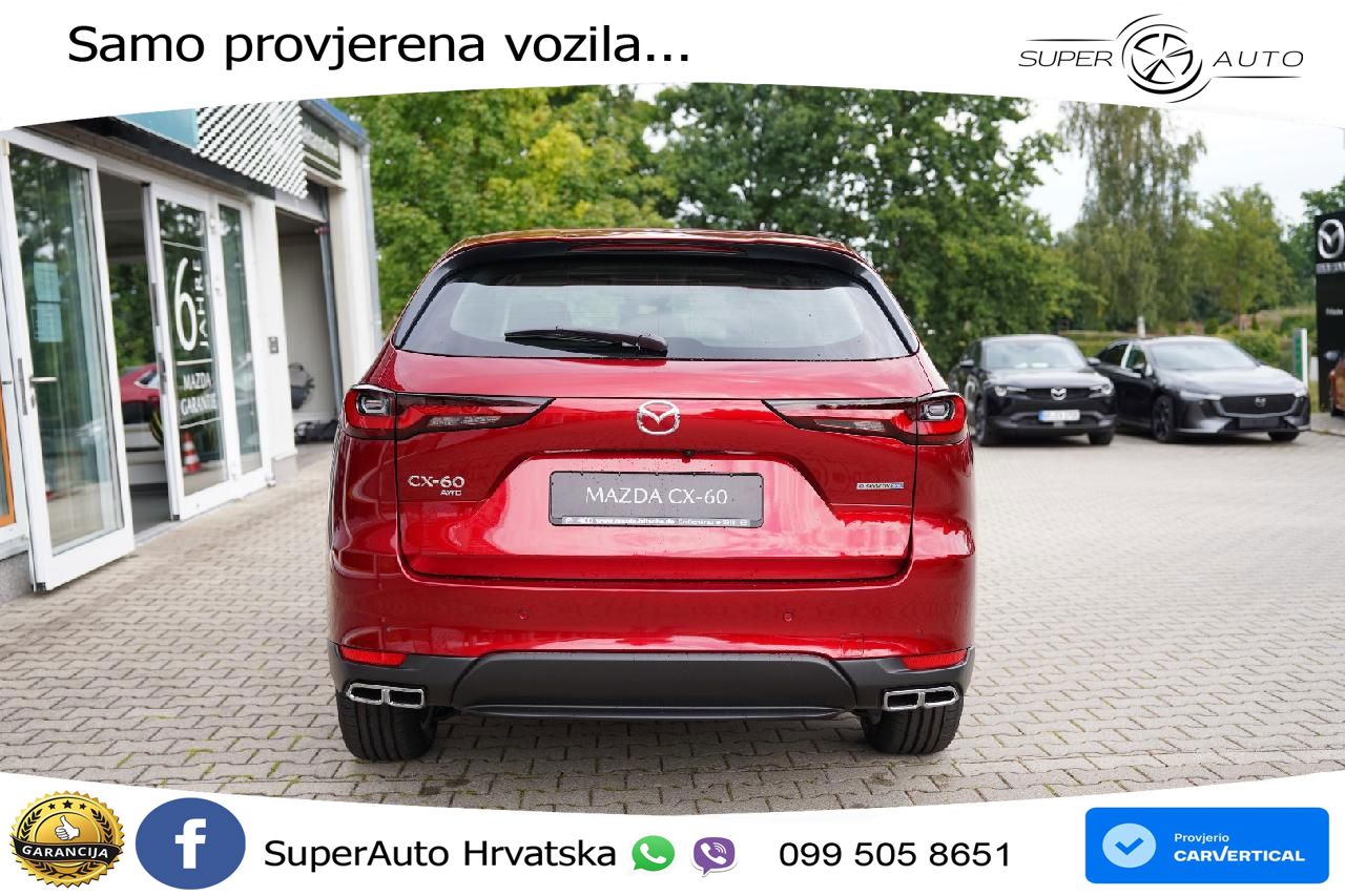 Mazda CX-60 2.5 e-Skyactiv (328 KS) AWD Automatic LED+GR SJED+ACC
