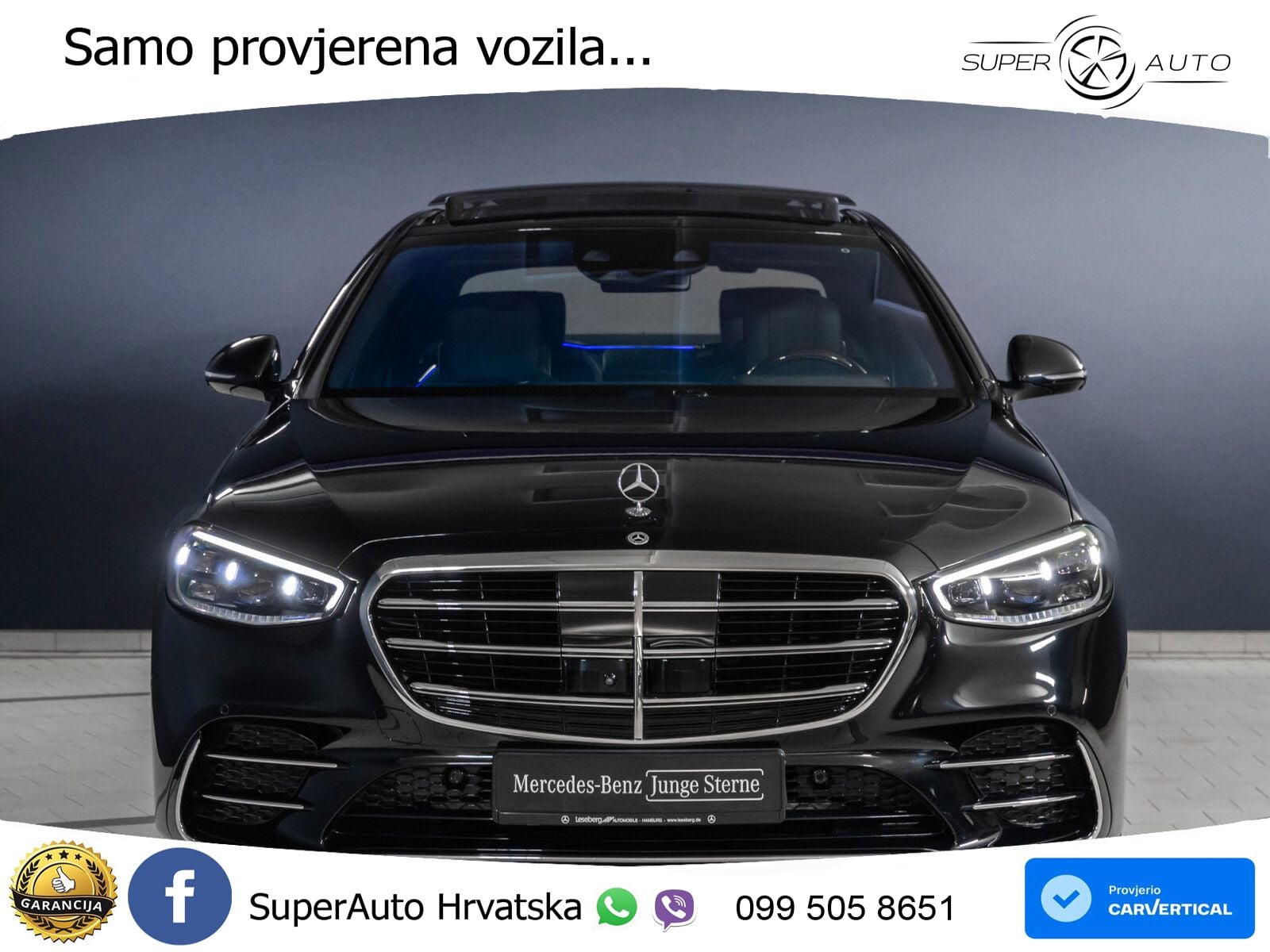 Mercedes S 450 (381 KS) EQ Boost 4MATIC 9G-TRONIC AMG ACC+HEAD+4xGR SJED+360+PANO