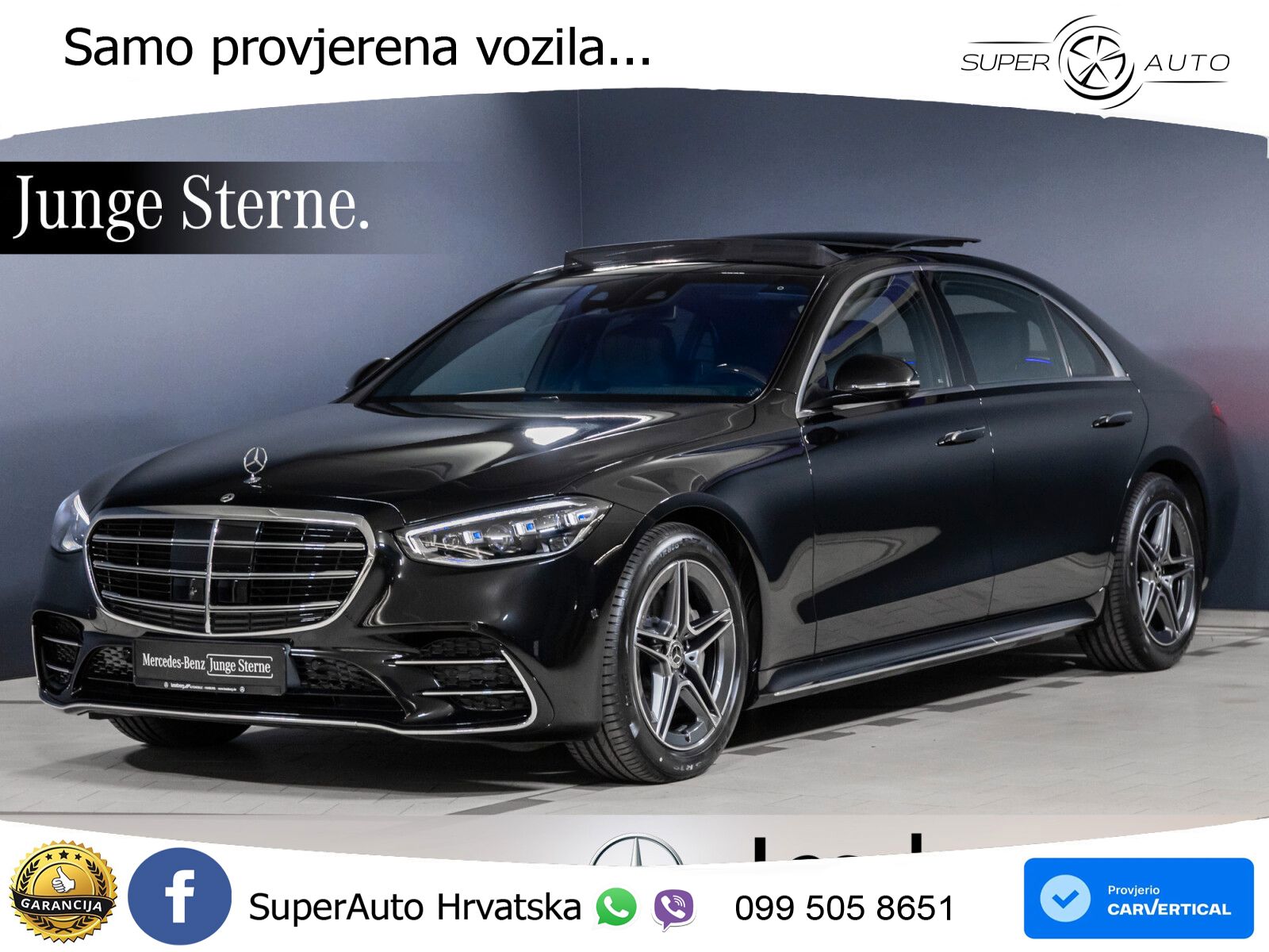 Mercedes S 450 (381 KS) EQ Boost 4MATIC 9G-TRONIC AMG ACC+HEAD+4xGR SJED+360+PANO