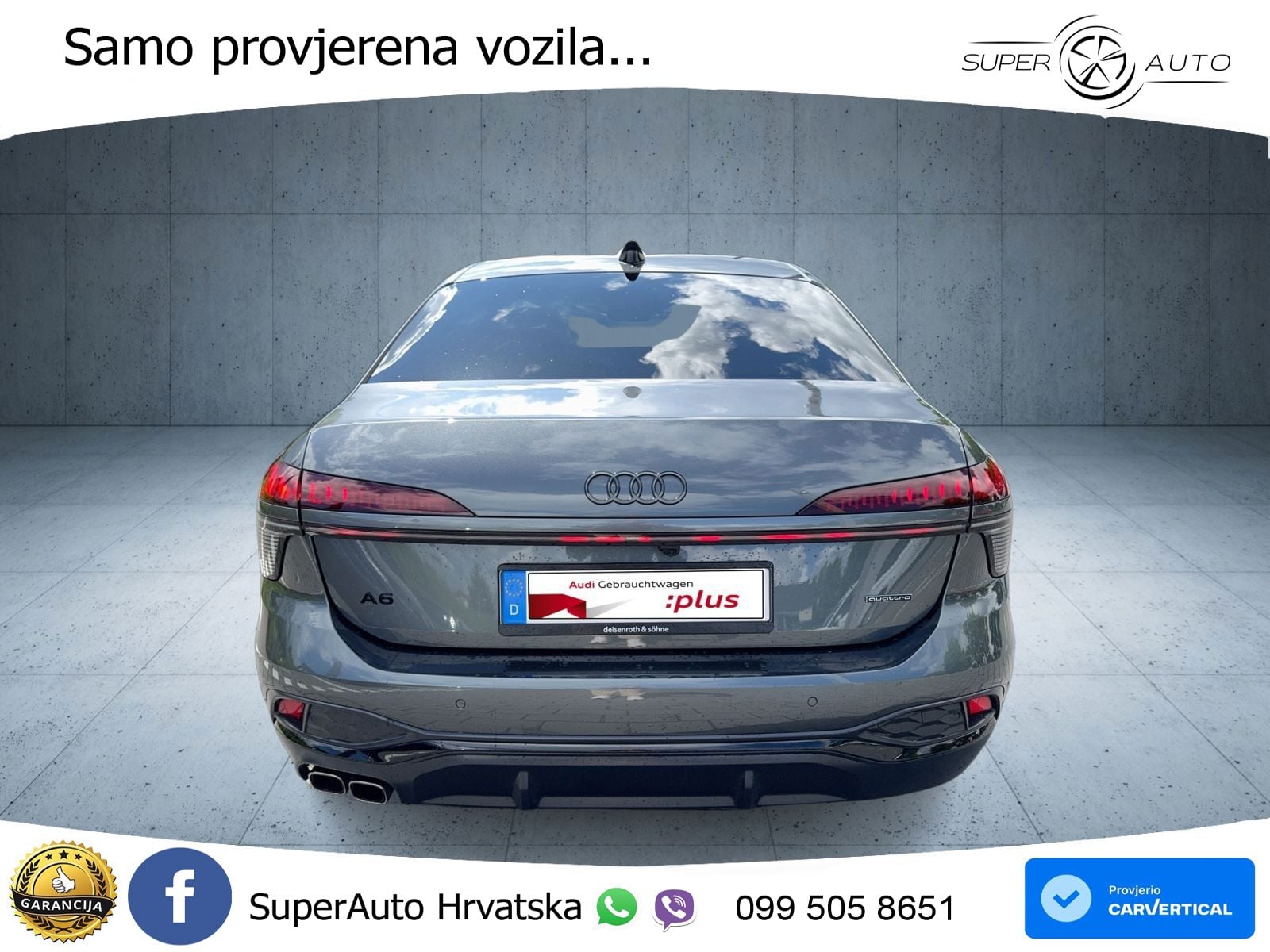 Audi A6 2.0 TDI (204 KS) quattro S tronic S line LED+GR SJED+ACC