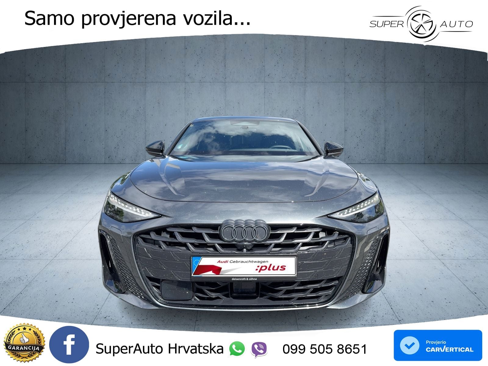 Audi A6 2.0 TDI (204 KS) quattro S tronic S line LED+GR SJED+ACC