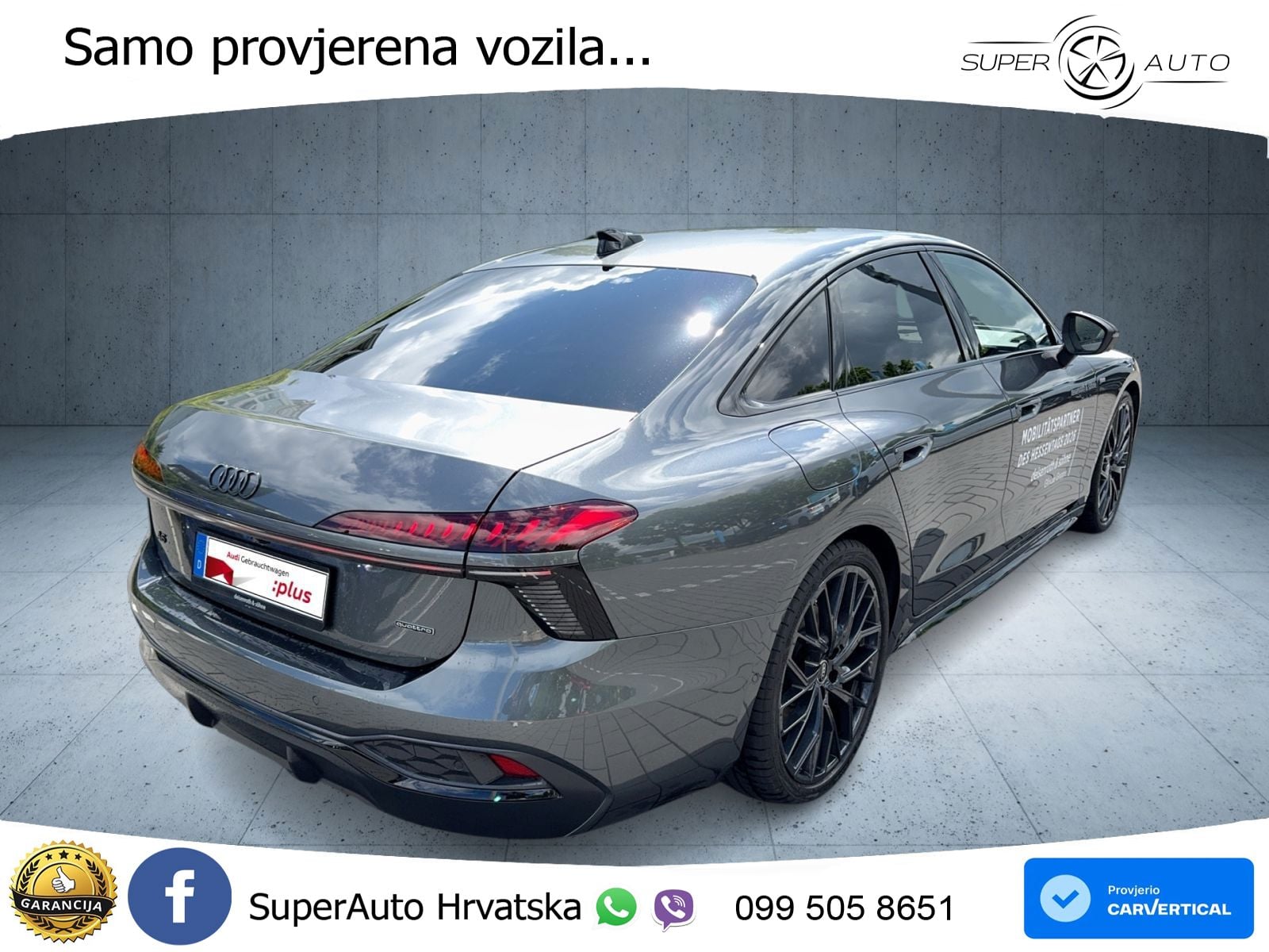 Audi A6 2.0 TDI (204 KS) quattro S tronic S line LED+GR SJED+ACC