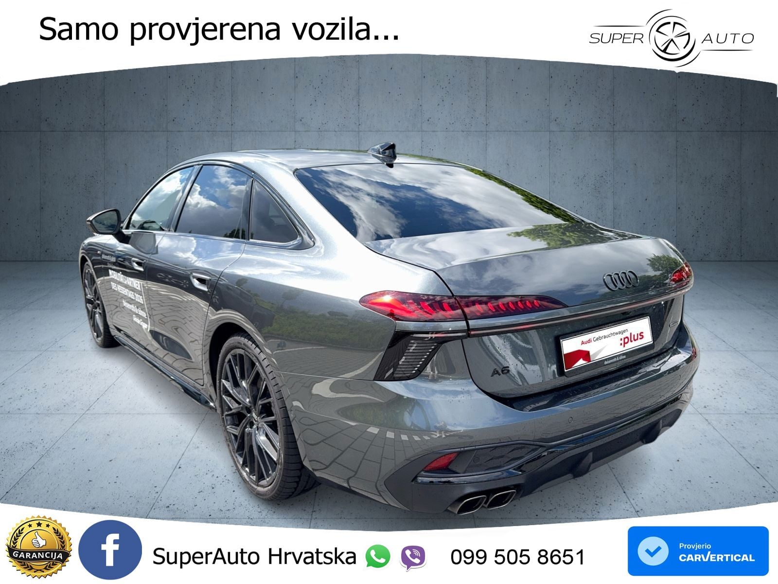 Audi A6 2.0 TDI (204 KS) quattro S tronic S line LED+GR SJED+ACC