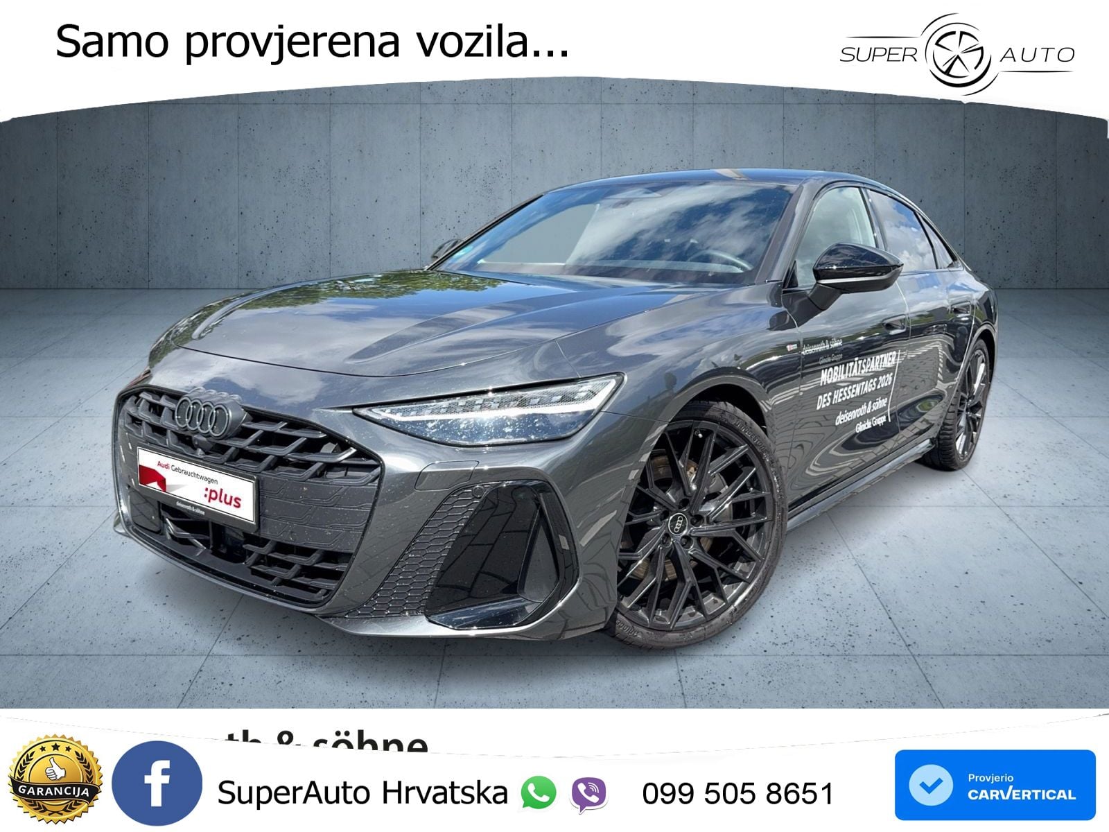 Audi A6 2.0 TDI (204 KS) quattro S tronic S line LED+GR SJED+ACC