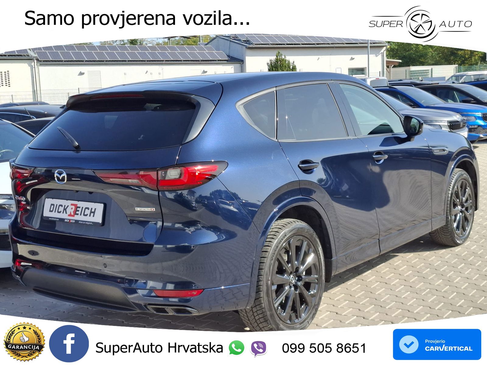 Mazda CX-60 3.3 e-Skyactiv D (254 KS) AWD Automatic LED+GR SJED+ACC