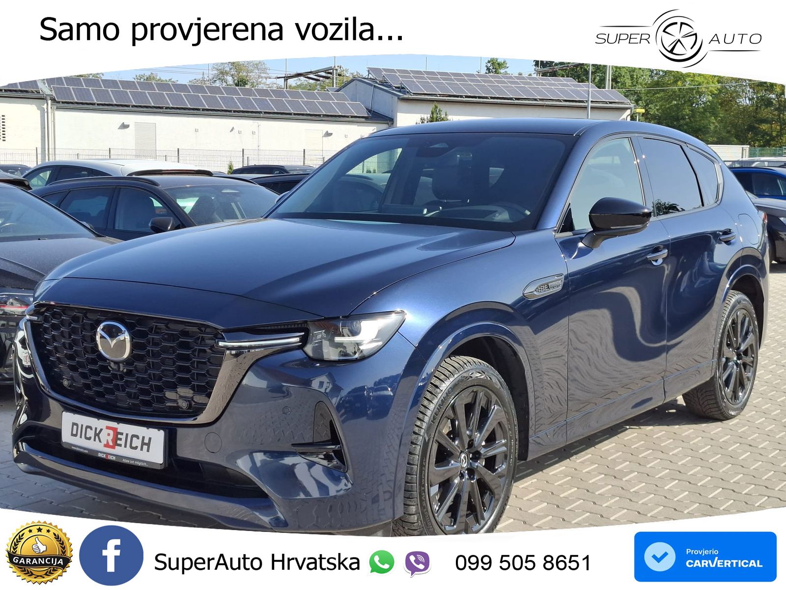 Mazda CX-60 3.3 e-Skyactiv D (254 KS) AWD Automatic LED+GR SJED+ACC