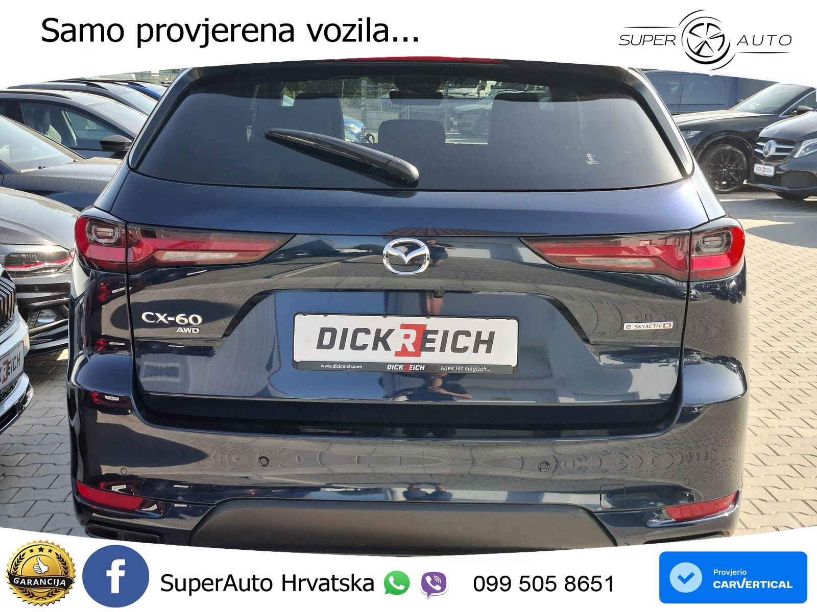Mazda CX-60 3.3 e-Skyactiv D (254 KS) AWD Automatic LED+GR SJED+ACC