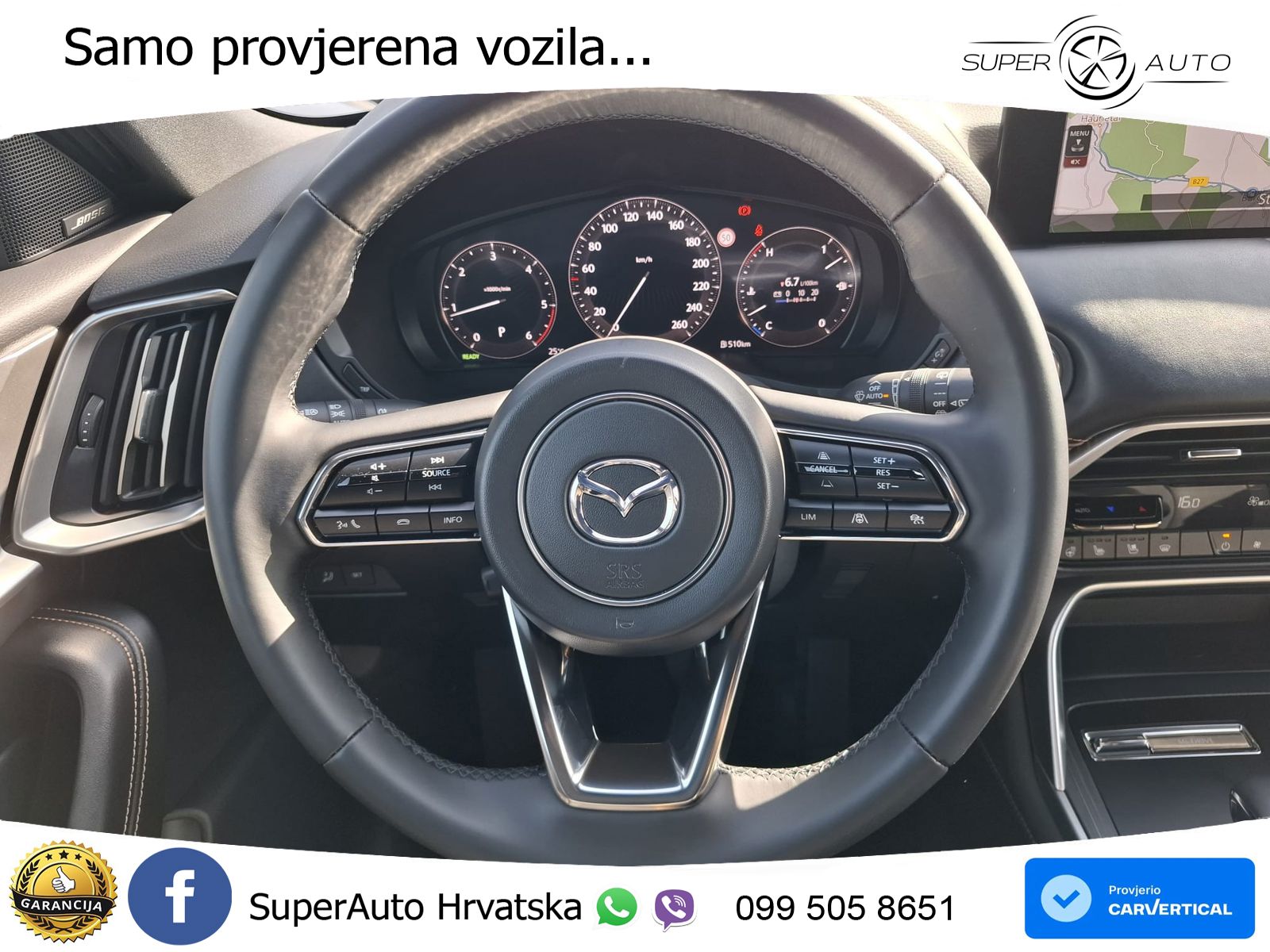 Mazda CX-60 3.3 e-Skyactiv D (254 KS) AWD Automatic LED+GR SJED+ACC
