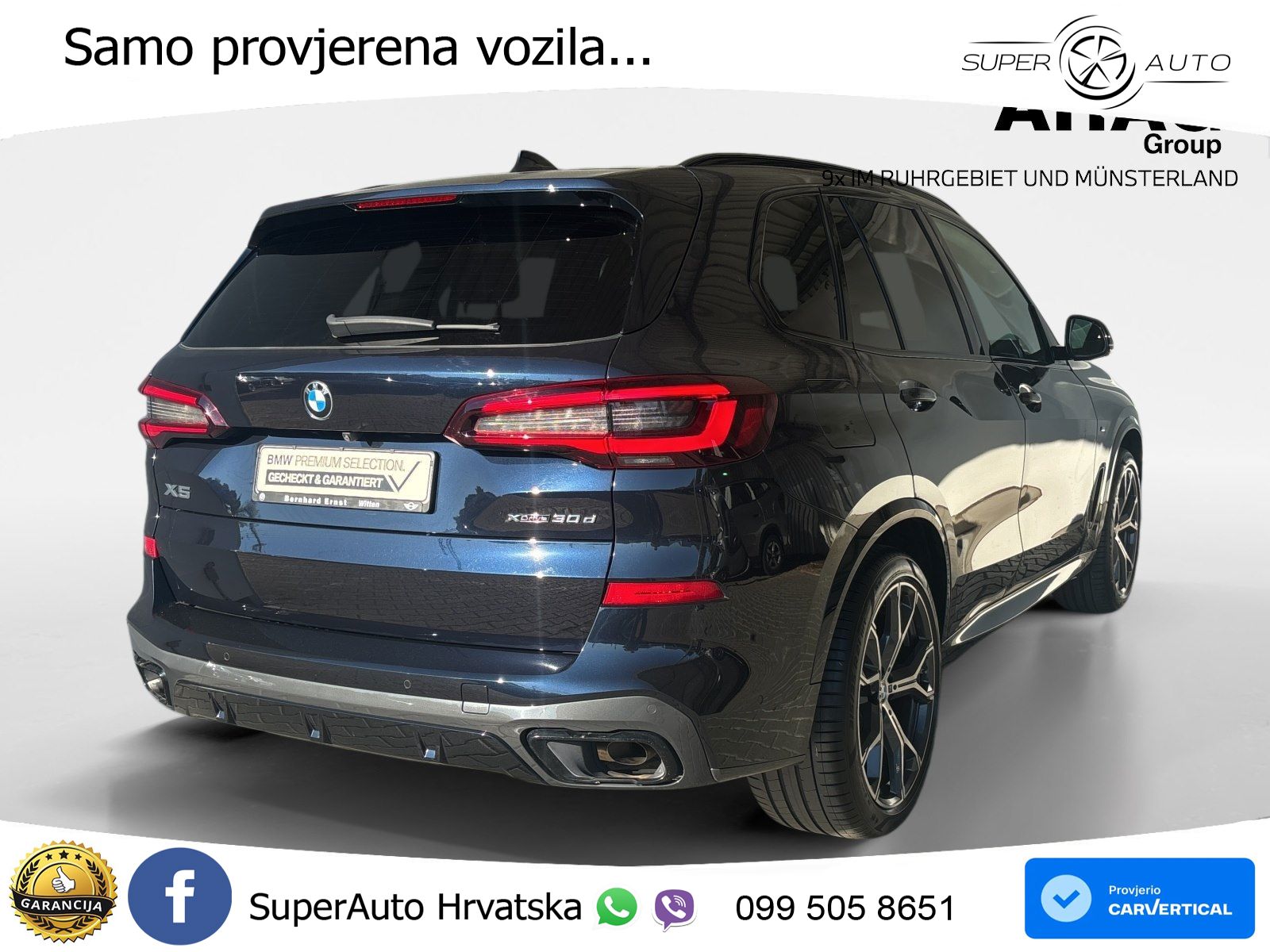 BMW X5 30d (286 KS) xDrive Steptronic M Sport LED+GR SJED+ACC