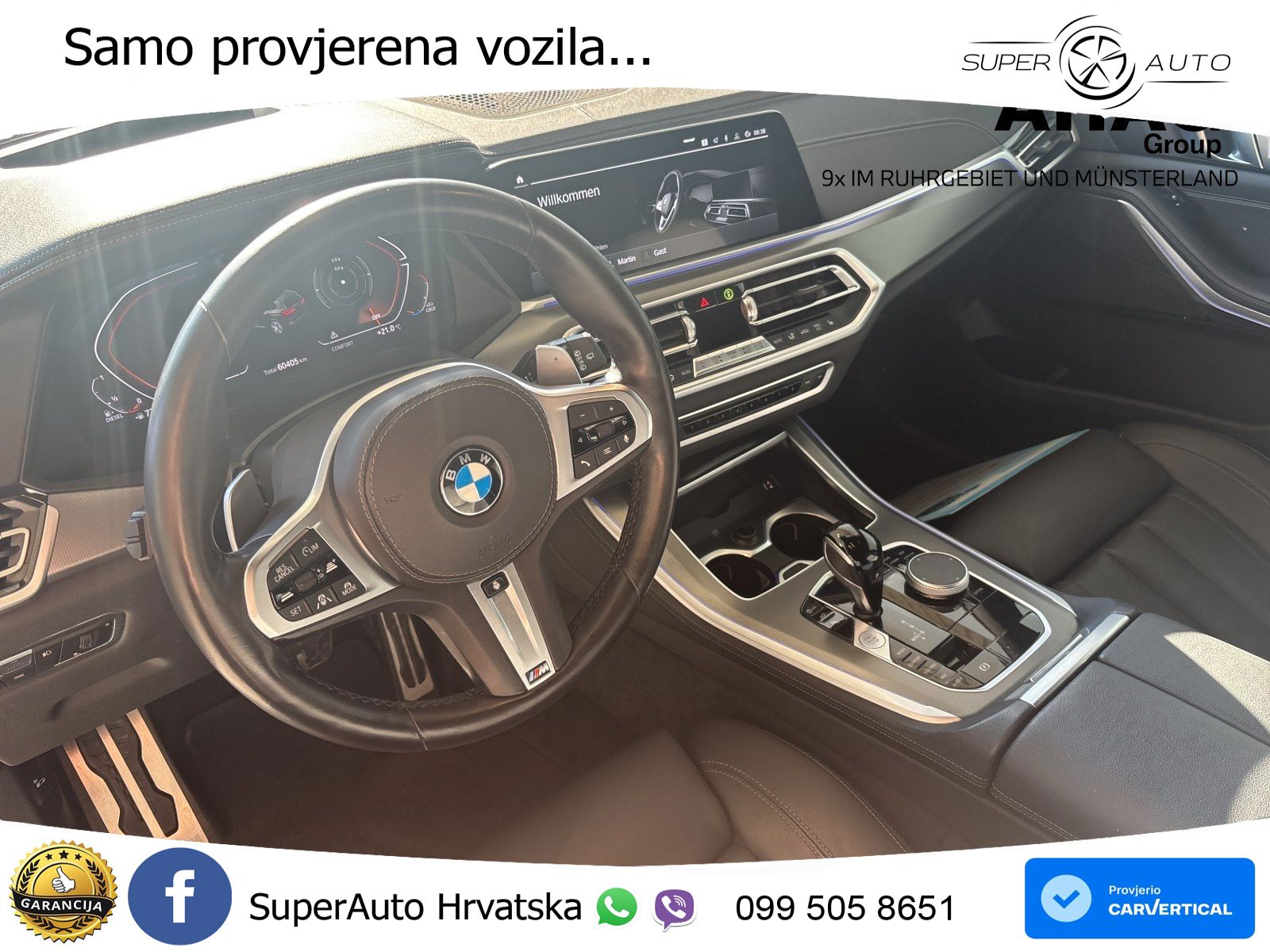 BMW X5 30d (286 KS) xDrive Steptronic M Sport LED+GR SJED+ACC