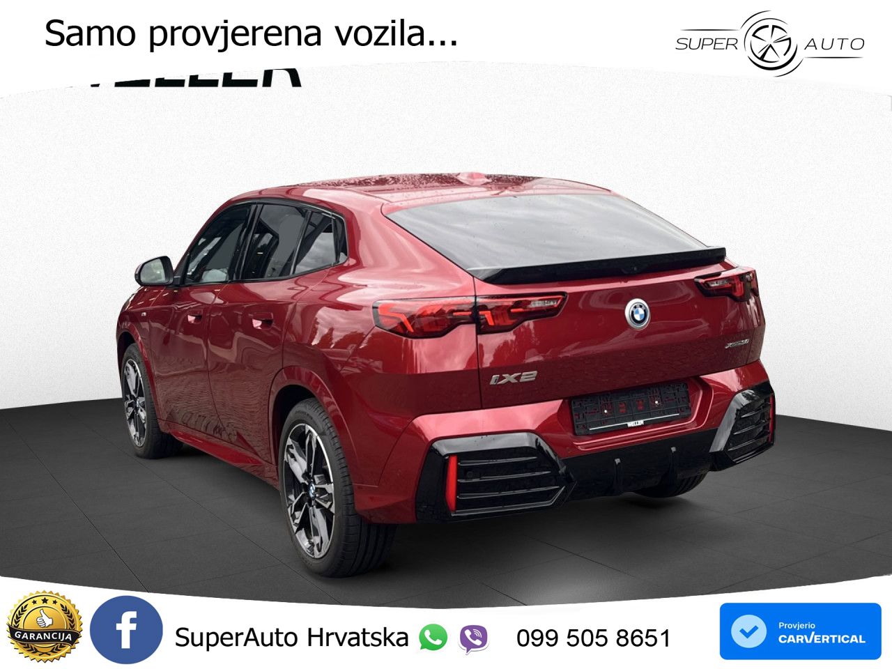 BMW iX2 66.5 kWh (313 KS) xDrive30