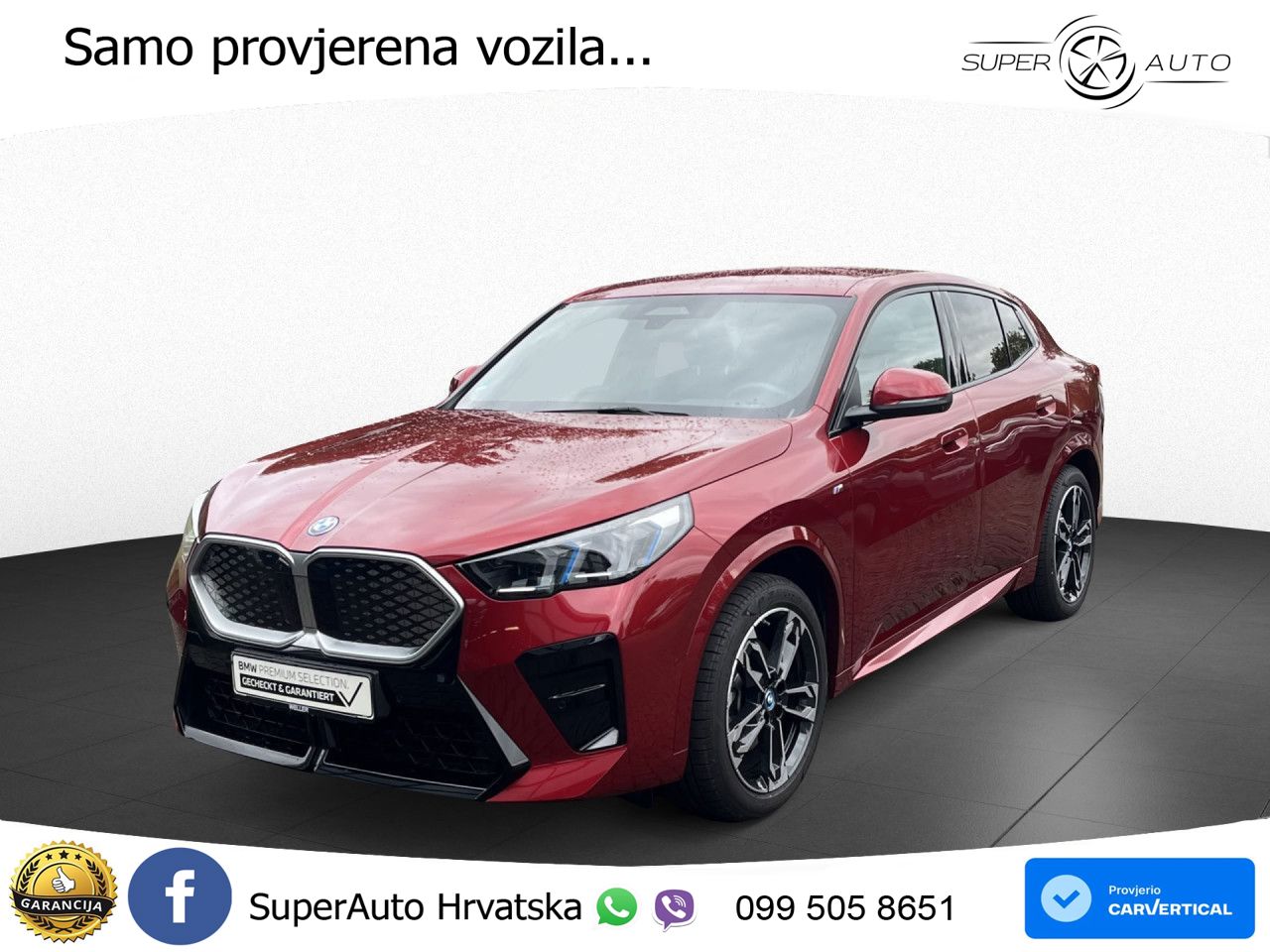 BMW iX2 66.5 kWh (313 KS) xDrive30
