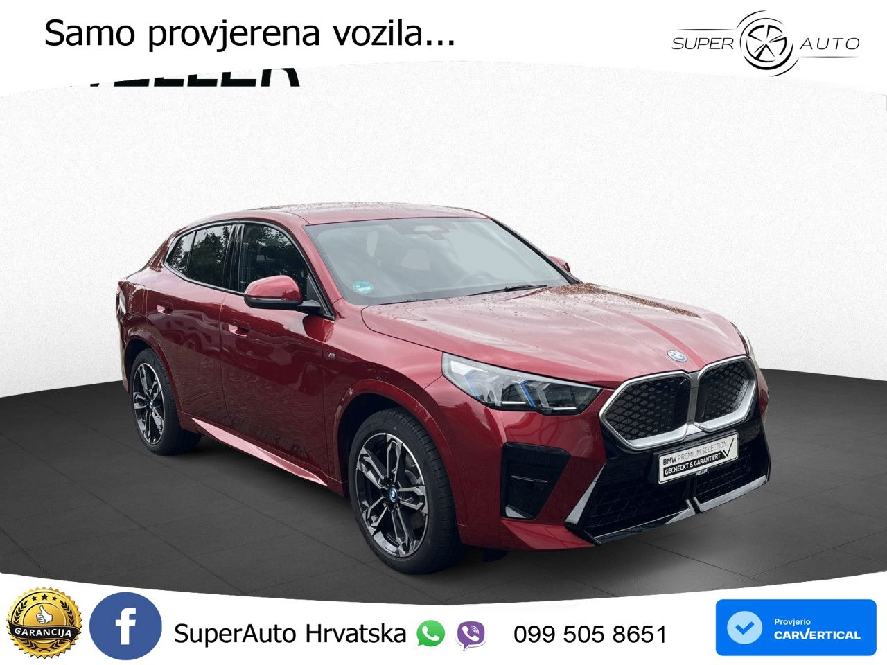 BMW iX2 66.5 kWh (313 KS) xDrive30