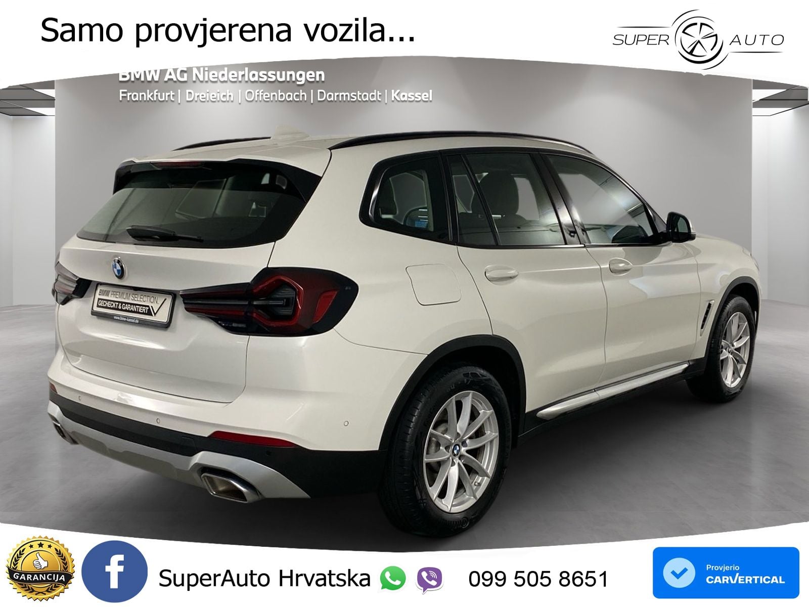 BMW X3 20d xDrive Steptronic LED+GR SJED+ACC