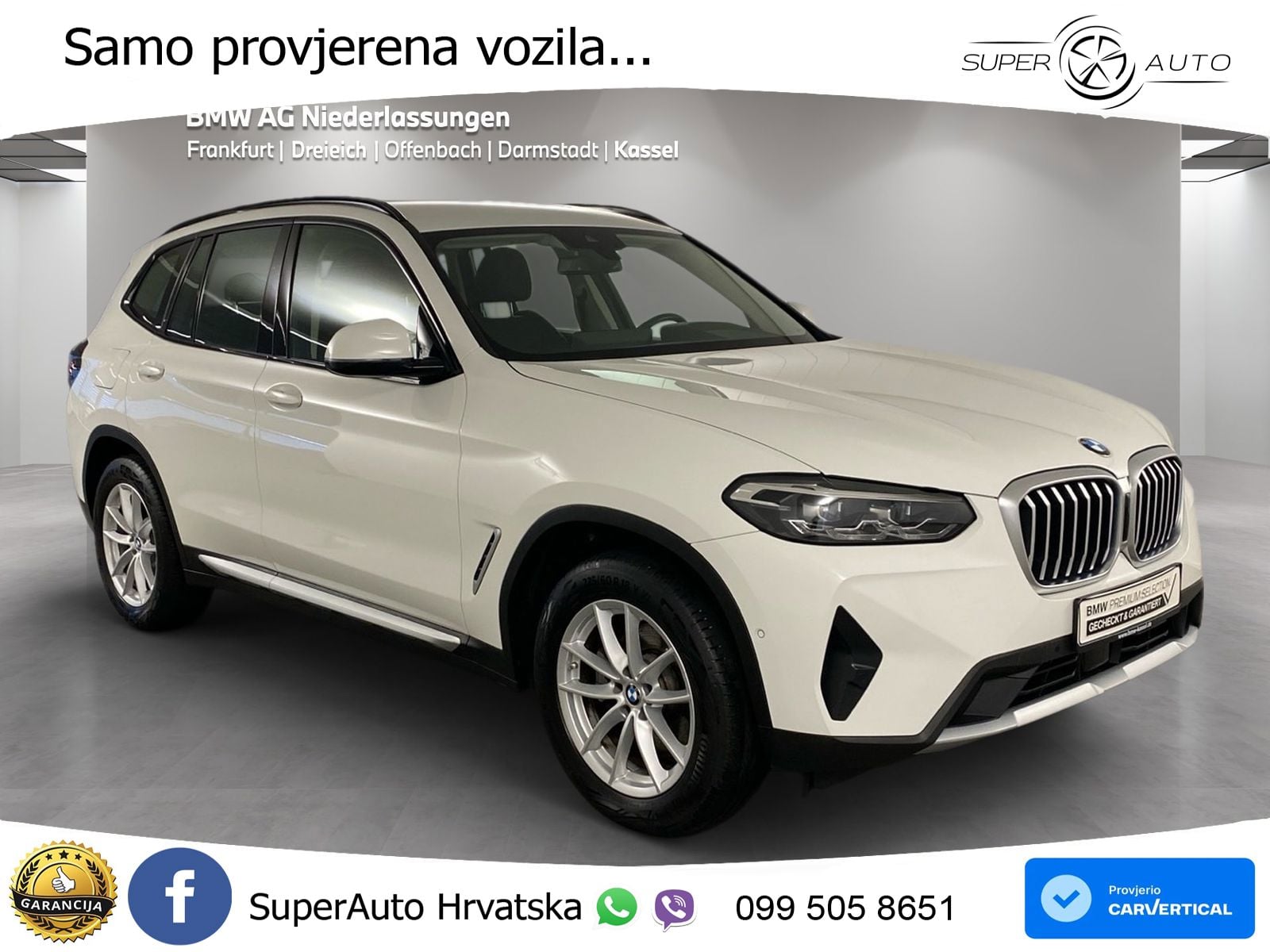 BMW X3 20d xDrive Steptronic LED+GR SJED+ACC
