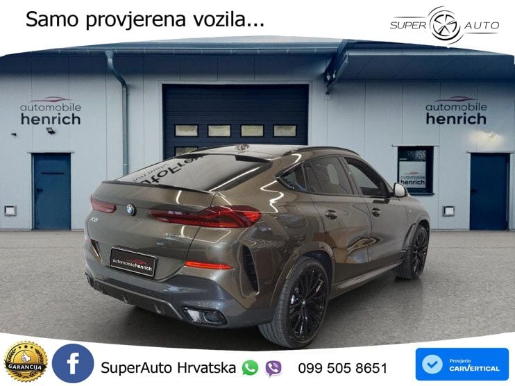 BMW X6 40d (352 KS) xDrive Steptronic M Sport LED+GR SJED+ACC