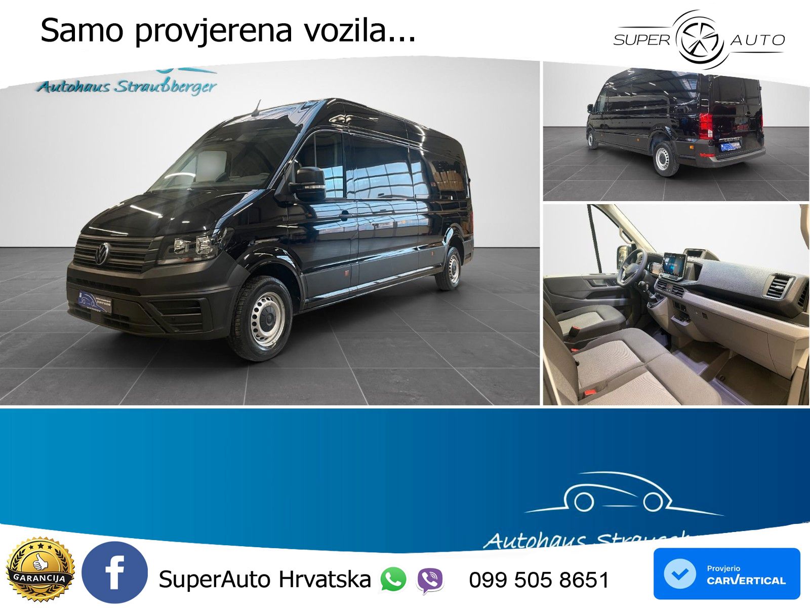 Volkswagen Crafter Kasten 35 LR Hochdach FWD RFK Klimaanl. 140 KS