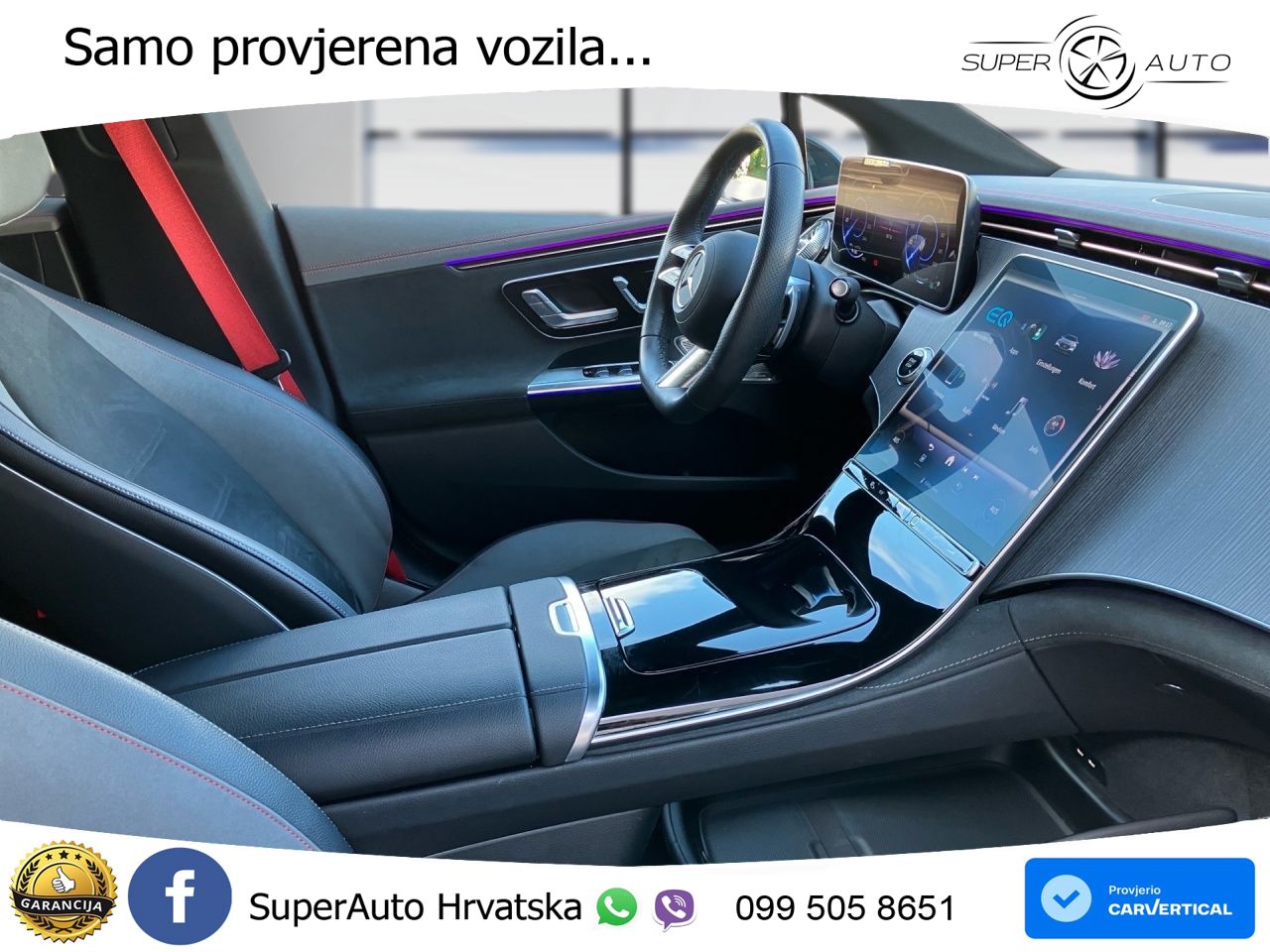 Mercedes EQE 350 98 kWh (292 KS) 4MATIC AMG ACC+GR SJED+360+PANO