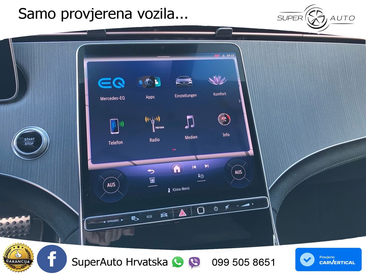 Mercedes EQE 350 98 kWh (292 KS) 4MATIC AMG ACC+GR SJED+360+PANO