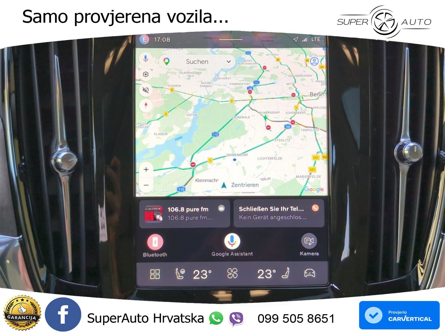 Volvo V90 2.0 T5 Automatic LED+GR SJED+ACC