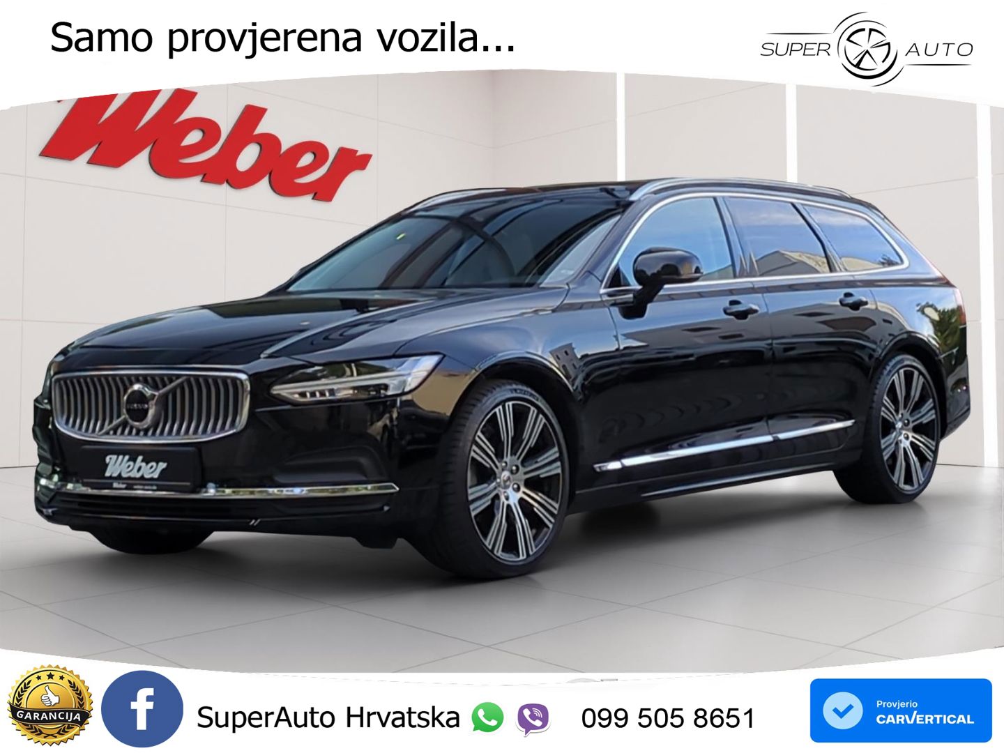 Volvo V90 2.0 T5 Automatic LED+GR SJED+ACC