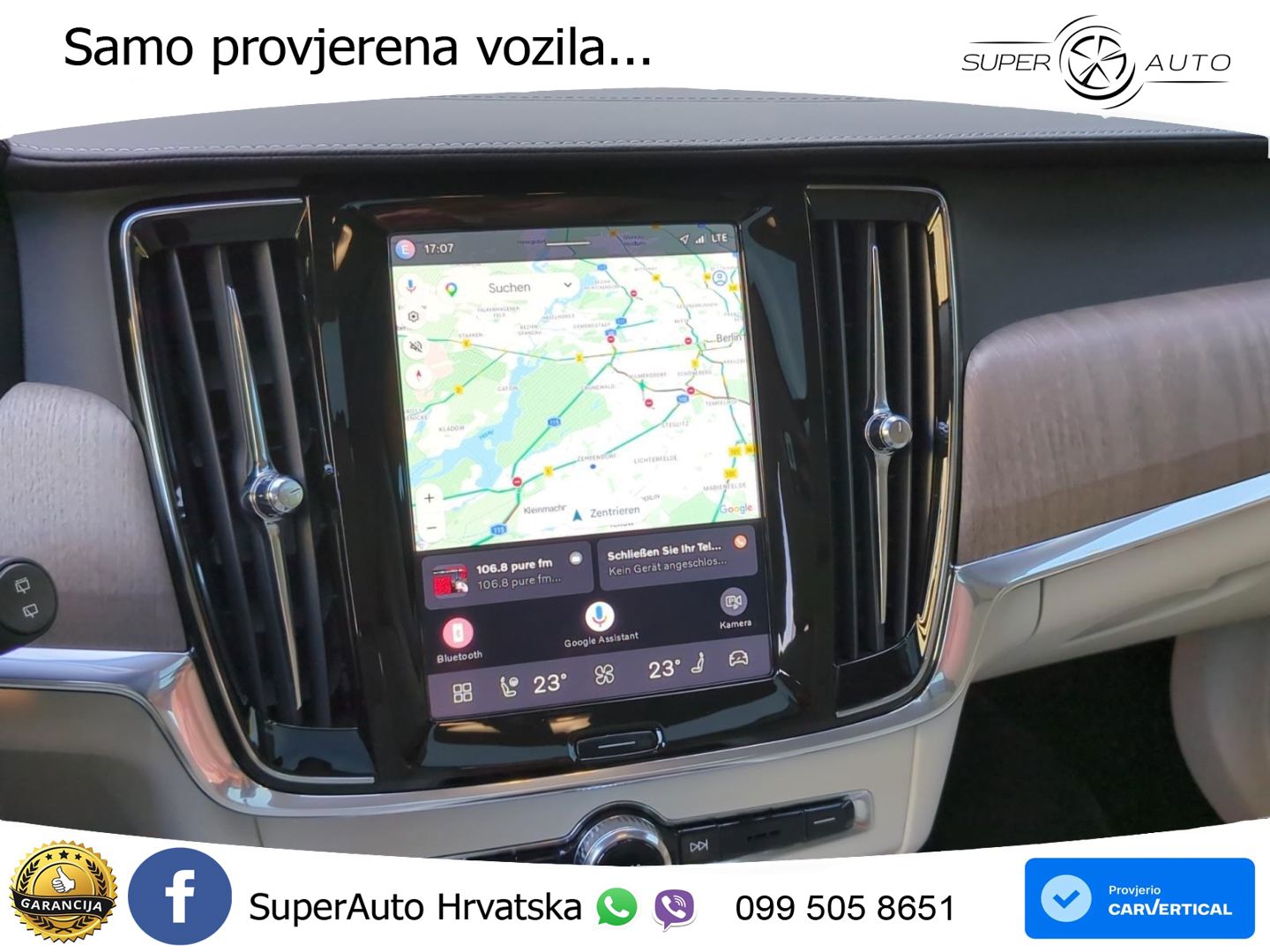 Volvo V90 2.0 T5 Automatic LED+GR SJED+ACC