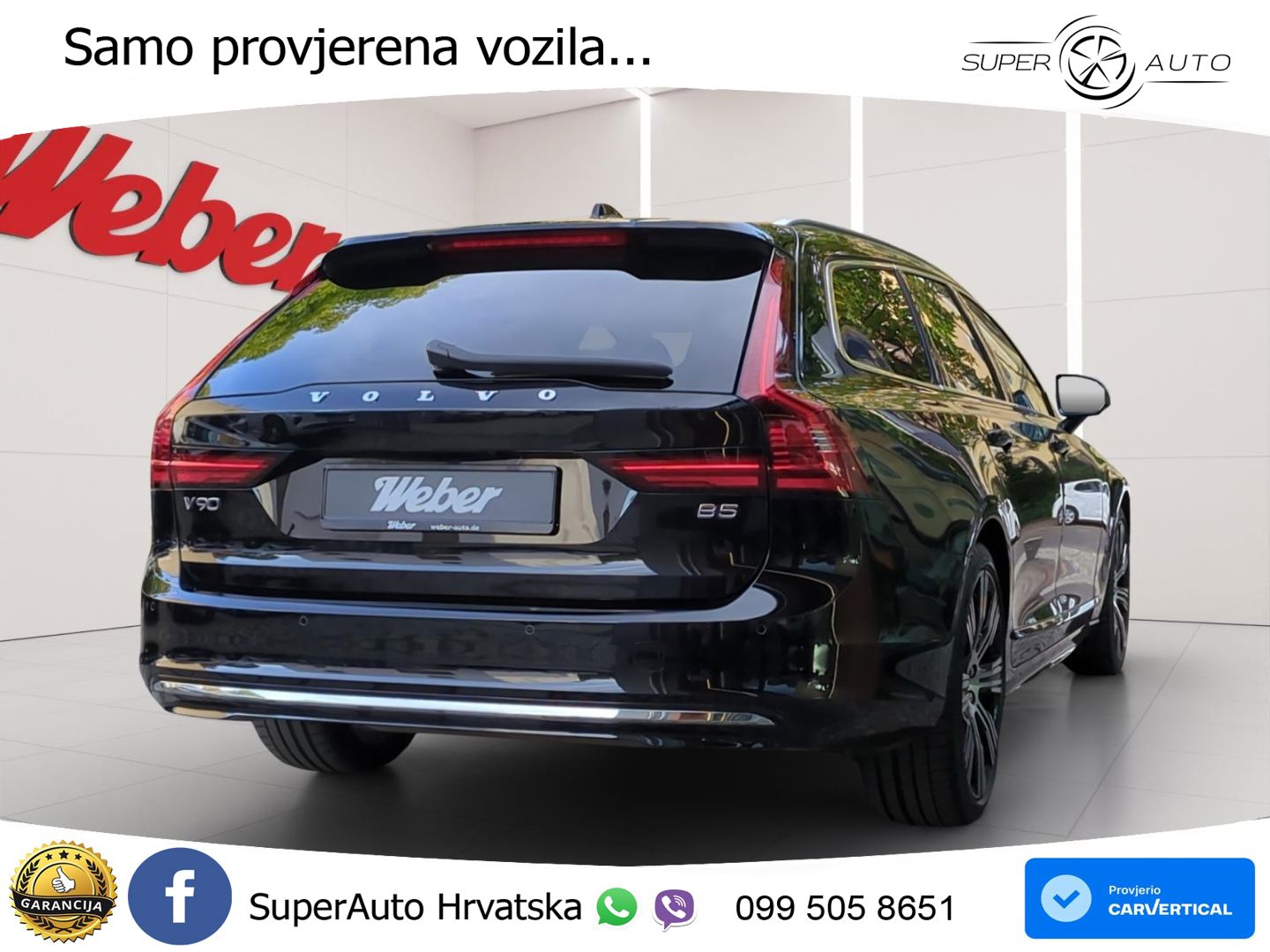 Volvo V90 2.0 T5 Automatic LED+GR SJED+ACC