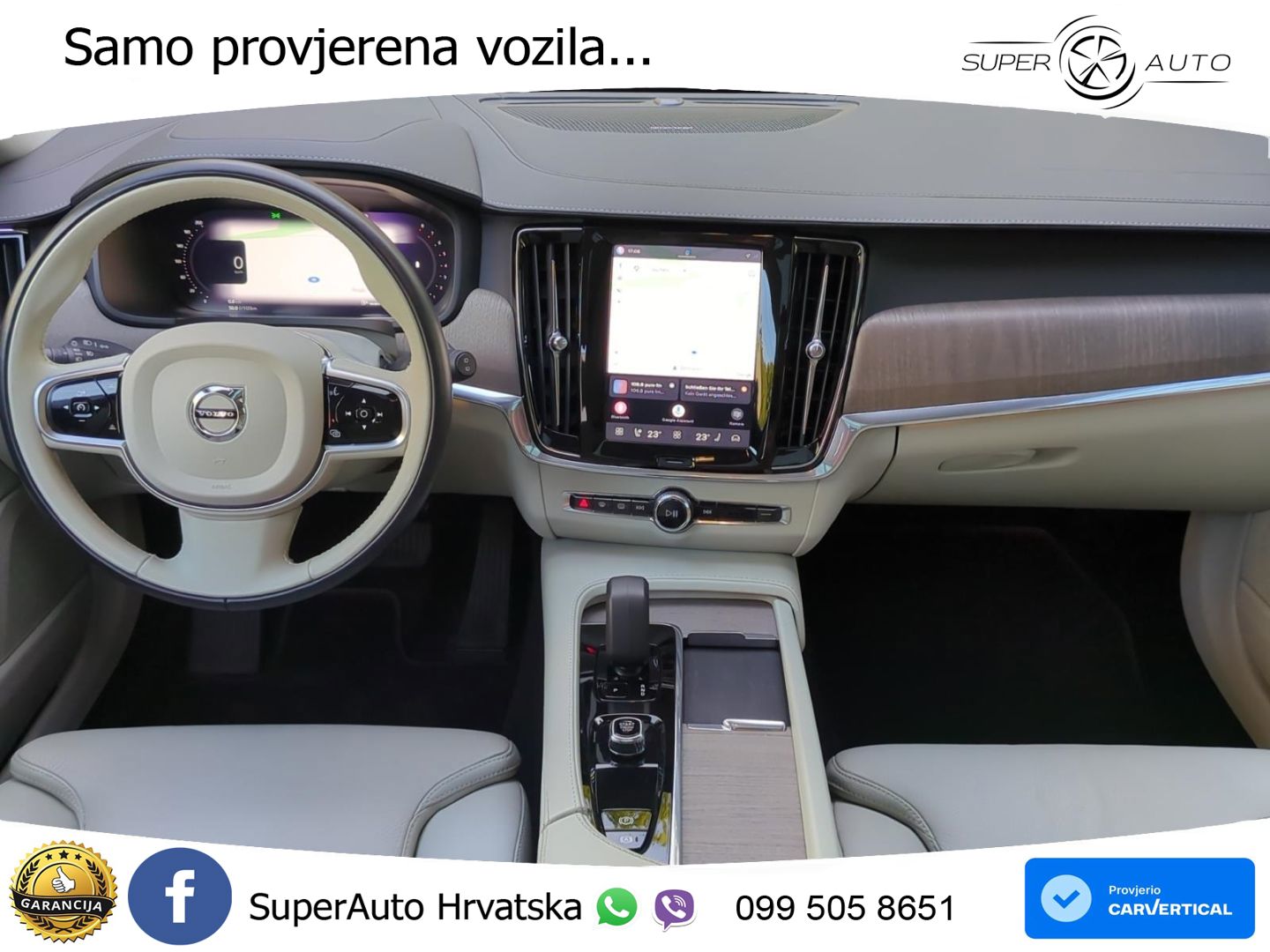 Volvo V90 2.0 T5 Automatic LED+GR SJED+ACC