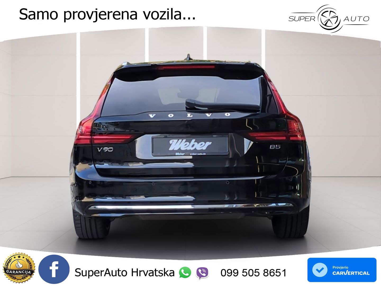 Volvo V90 2.0 T5 Automatic LED+GR SJED+ACC