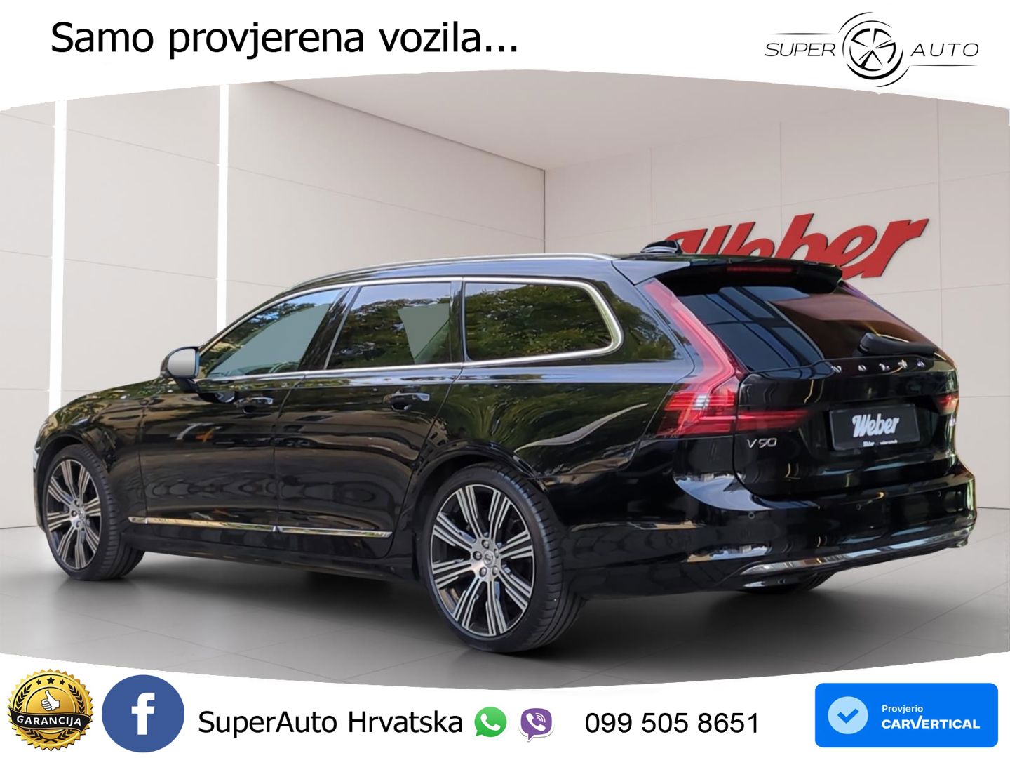Volvo V90 2.0 T5 Automatic LED+GR SJED+ACC
