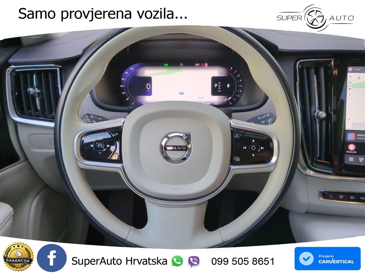 Volvo V90 2.0 T5 Automatic LED+GR SJED+ACC
