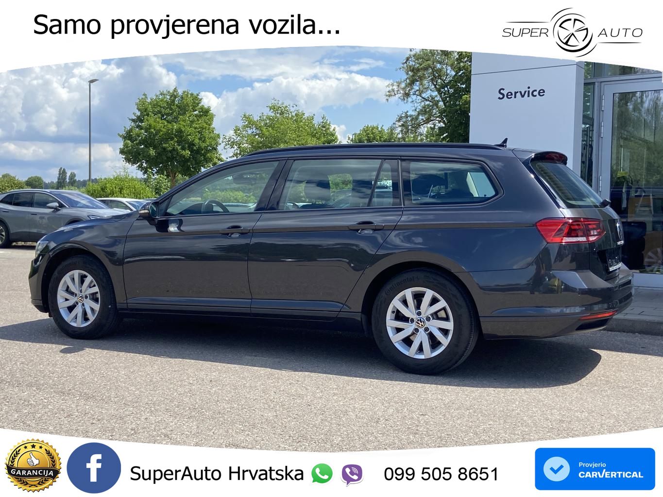 Volkswagen Passat Variant 2.0 TDI (122 KS) DSG LED+GR SJED+ACC