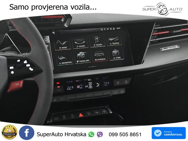 Audi RS3 Sportback 2.5 TFSI (400 KS) quattro S tronic LED+GR SJED+ACC