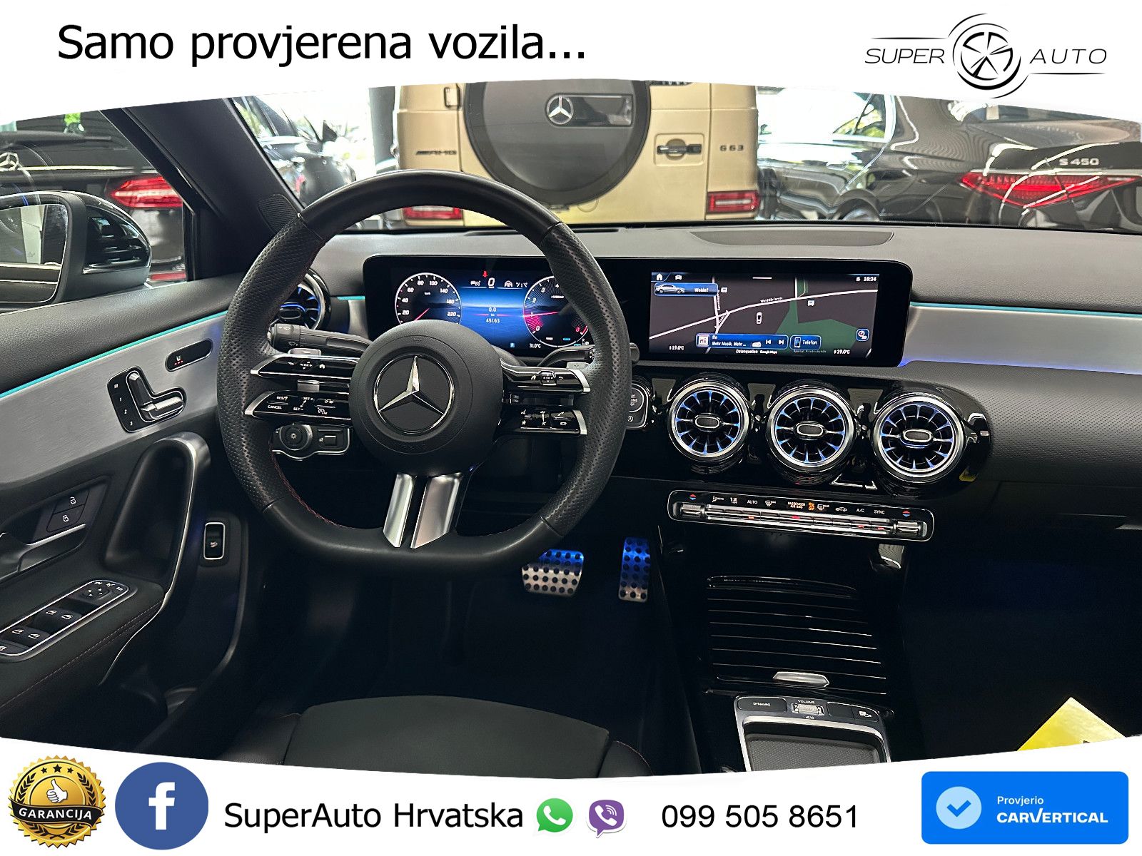 Mercedes-Benz A 180 7G-DCT AMG ACC+HEAD+GR SJED+360+PANO