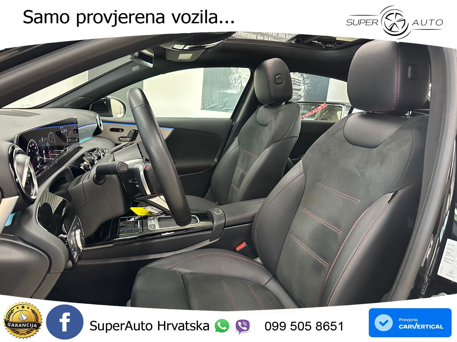Mercedes-Benz A 180 7G-DCT AMG ACC+HEAD+GR SJED+360+PANO